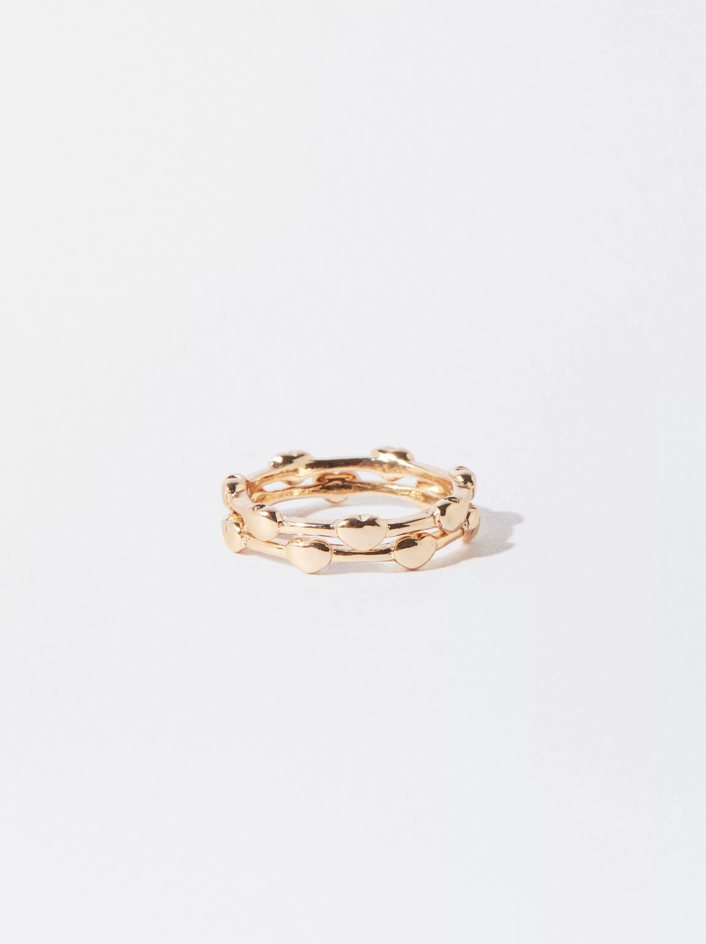 Mujer PARFOIS Anillos*Anillo Corazón Dorado