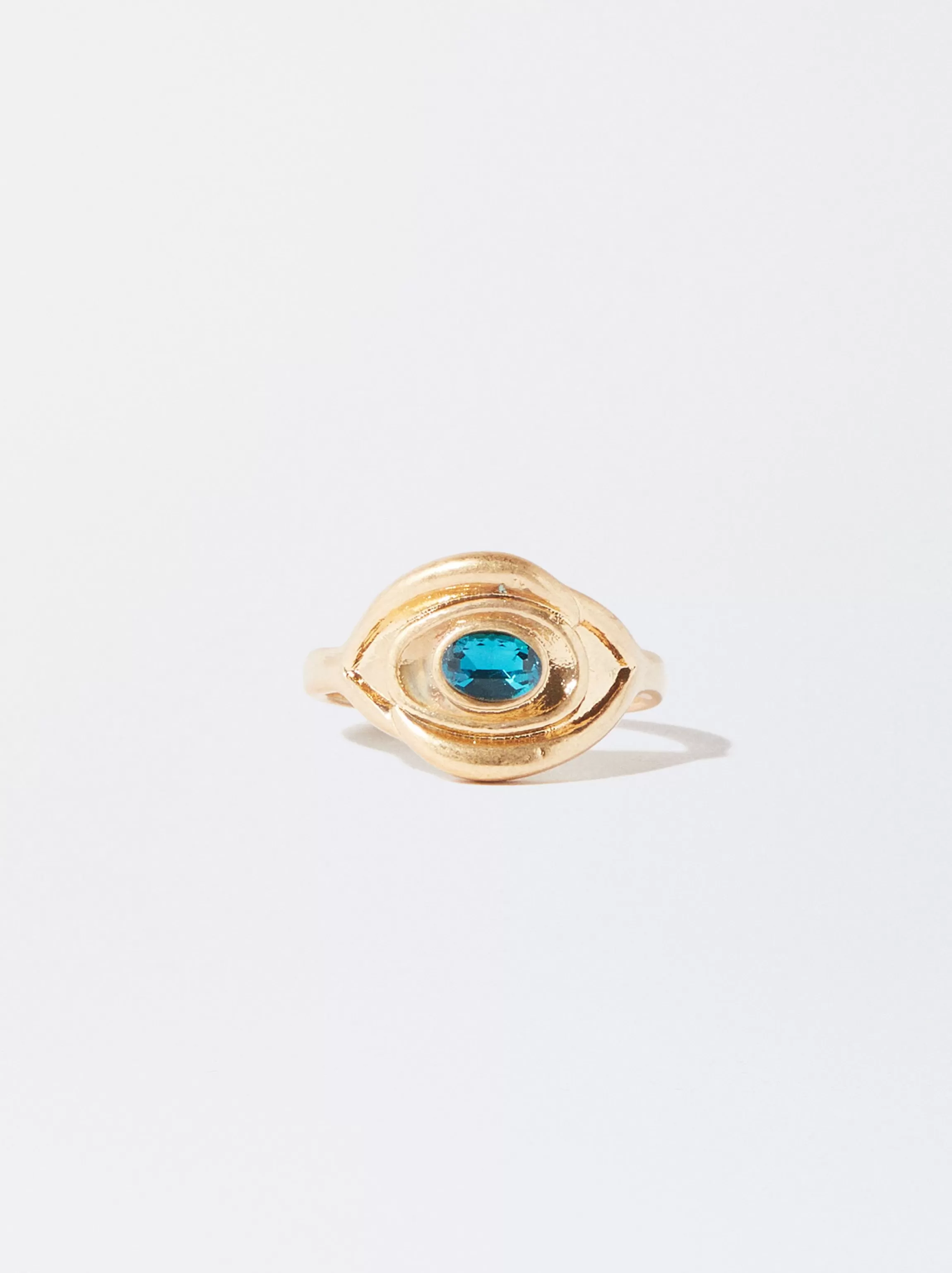 Mujer PARFOIS Anillos*Anillo Dorado Azul