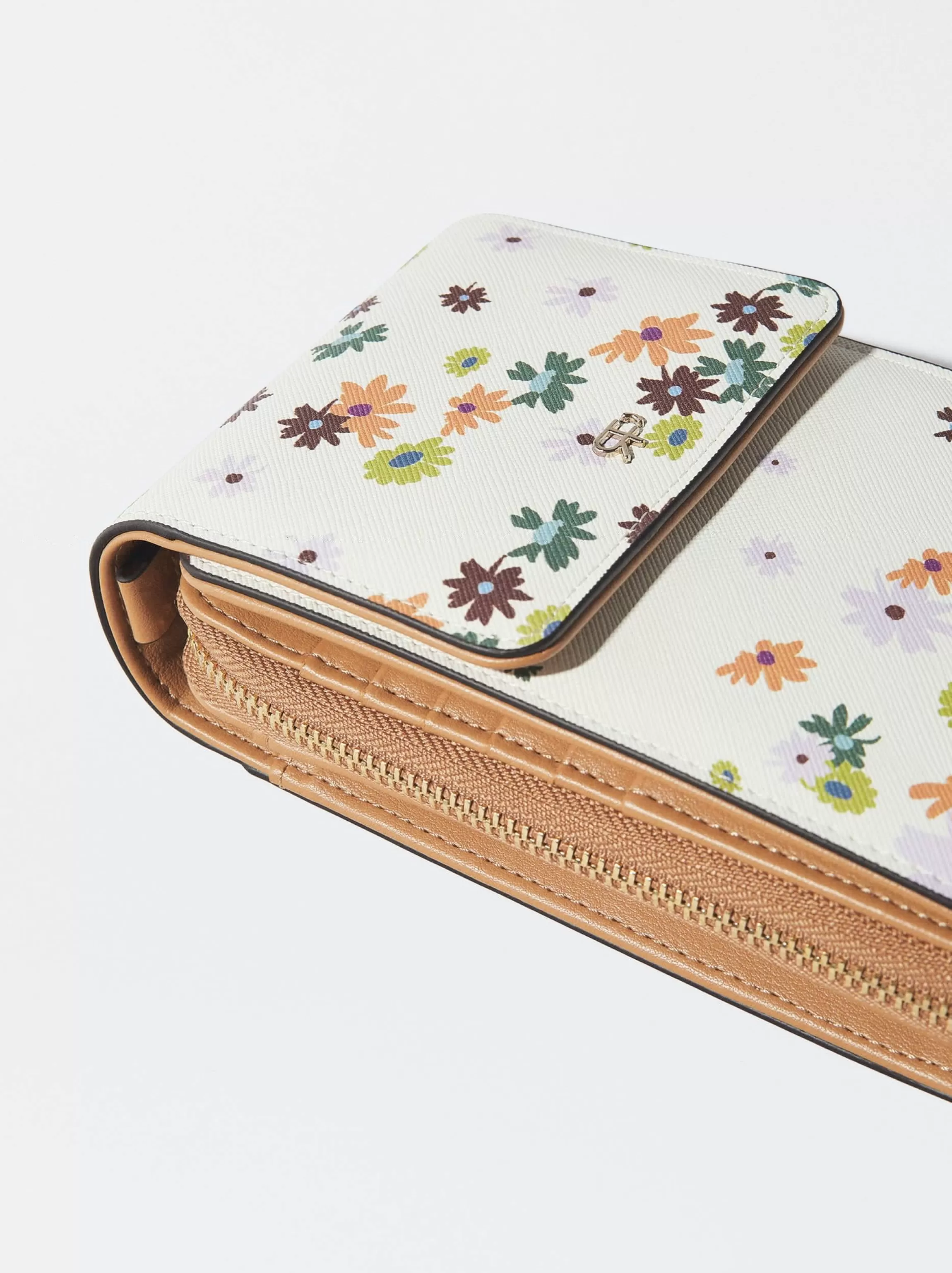 Mujer PARFOIS Accesorios Móvil | Fundas para Móvil*Bolso Para Móvil Estampado Floral Multicor