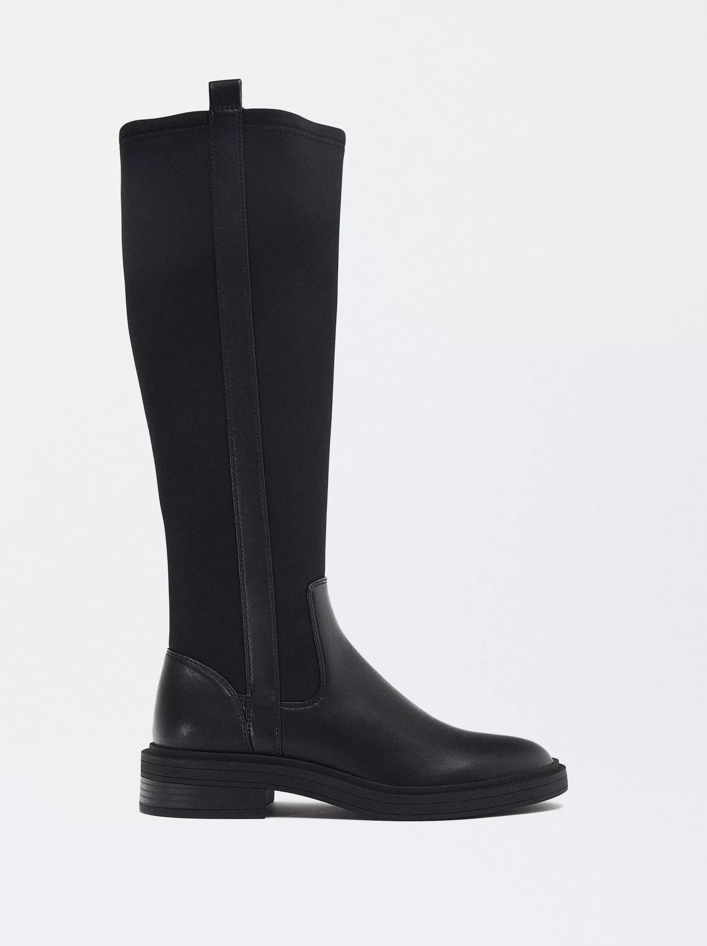 Mujer PARFOIS Botas y Botines*Bota Plana Stretch Negro