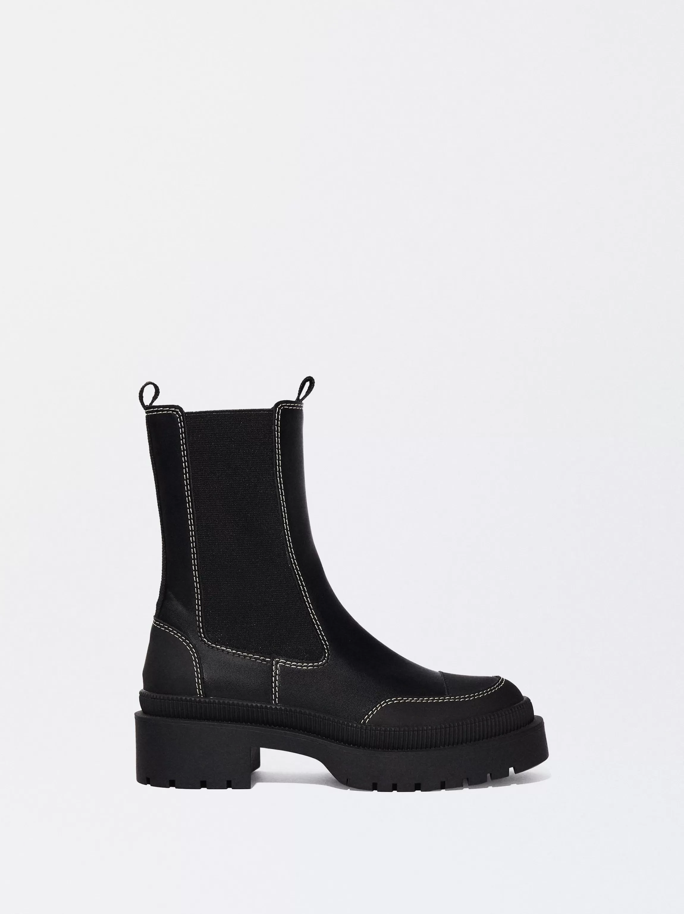 Mujer PARFOIS Botas y Botines*Botas Con Suela Track Negro