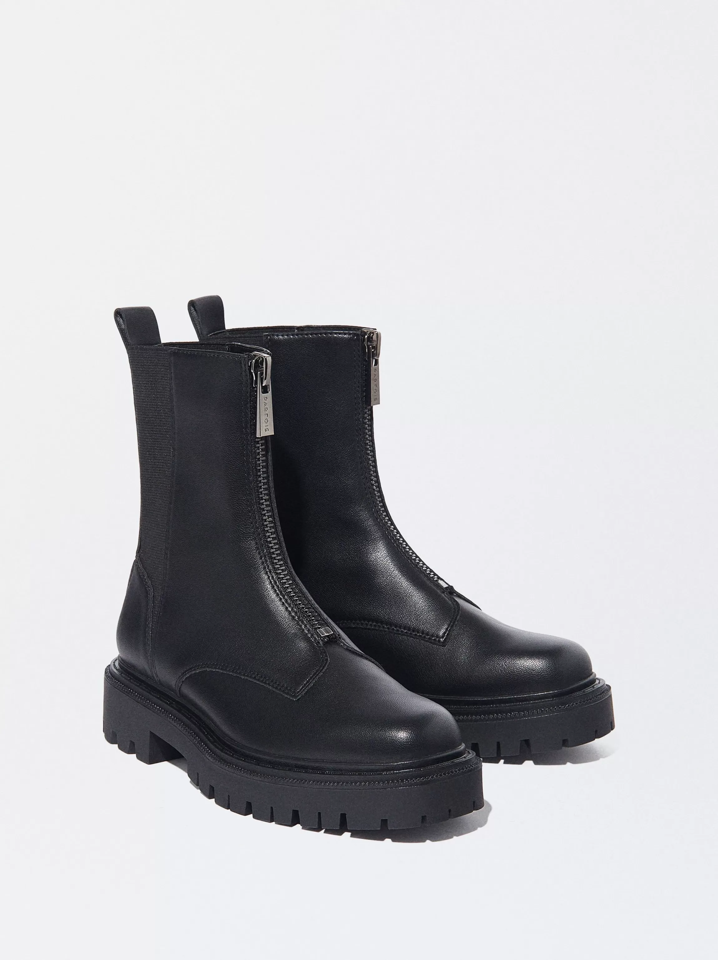 Mujer PARFOIS Botas y Botines*Botas Con Suela Track Negro