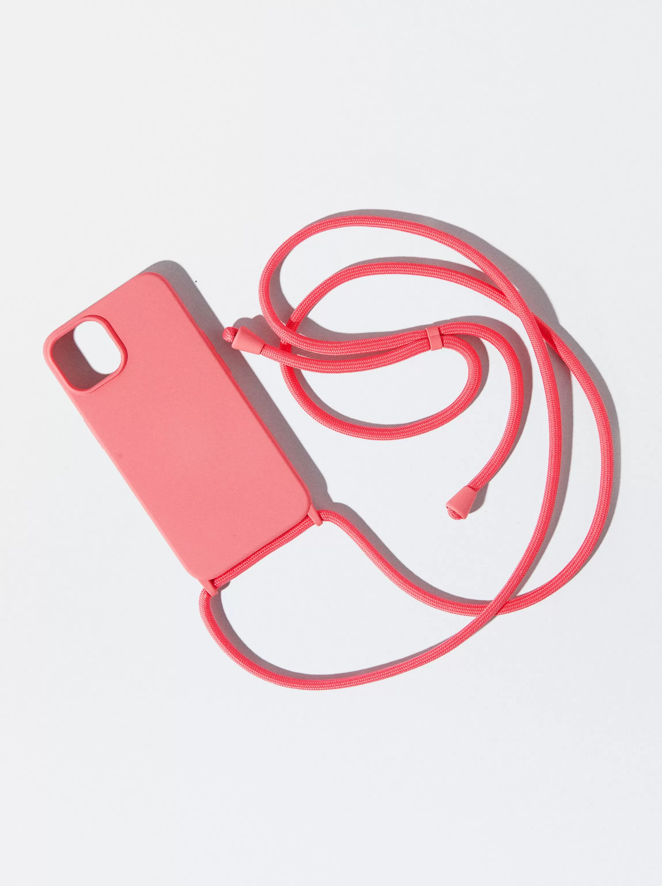 Mujer PARFOIS Accesorios Móvil*Carcasa Para Móvil Iphone 14 Rosa