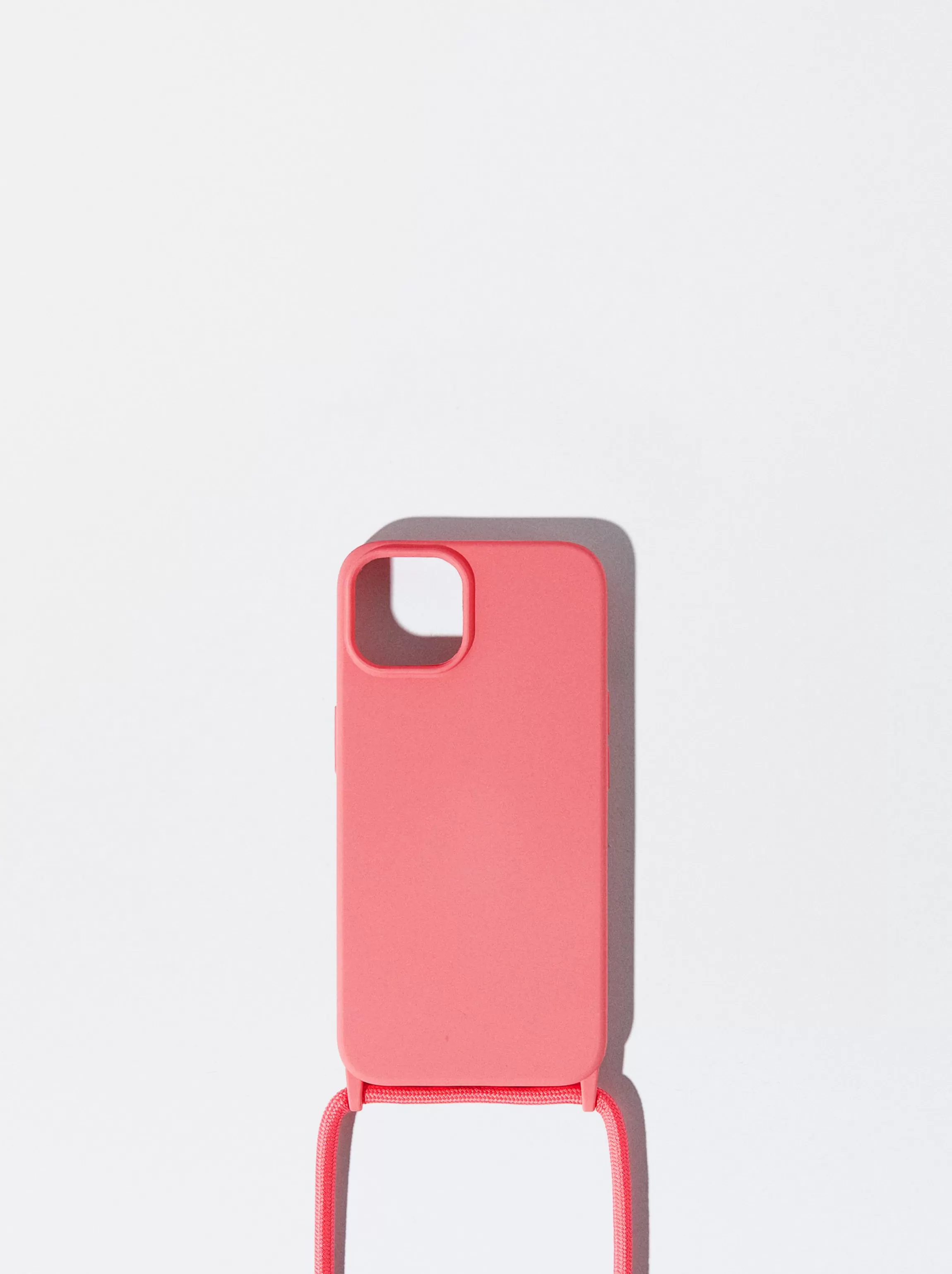 Mujer PARFOIS Accesorios Móvil*Carcasa Para Móvil Iphone 14 Rosa