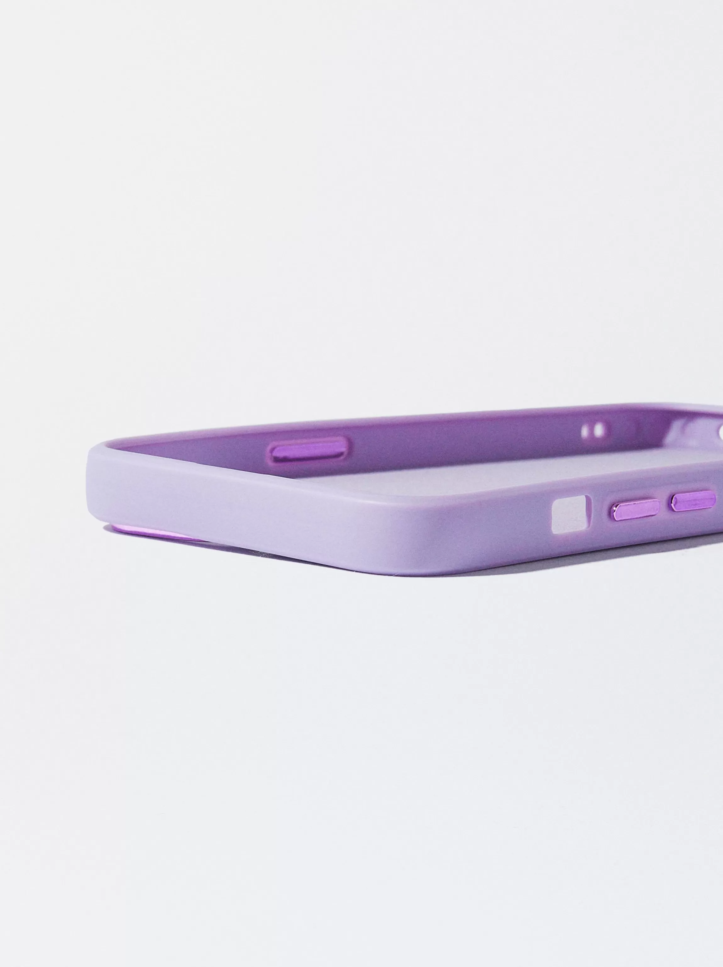 Mujer PARFOIS Accesorios Móvil*Carcasa Para Móvil Iphone 14 Violeta