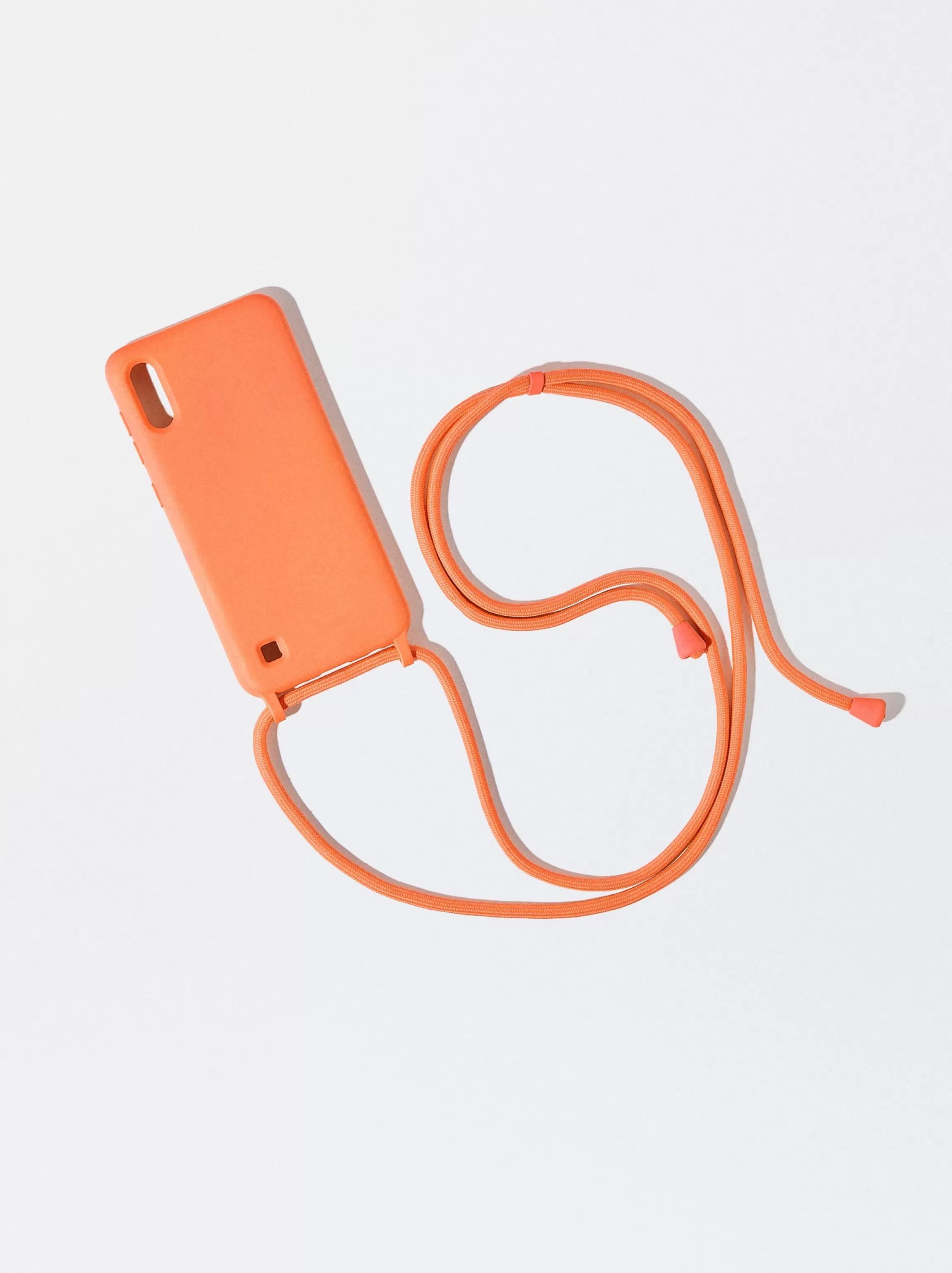 Mujer PARFOIS Accesorios Móvil*Carcasa Para Móvil Samsung Galaxy A10 Naranja