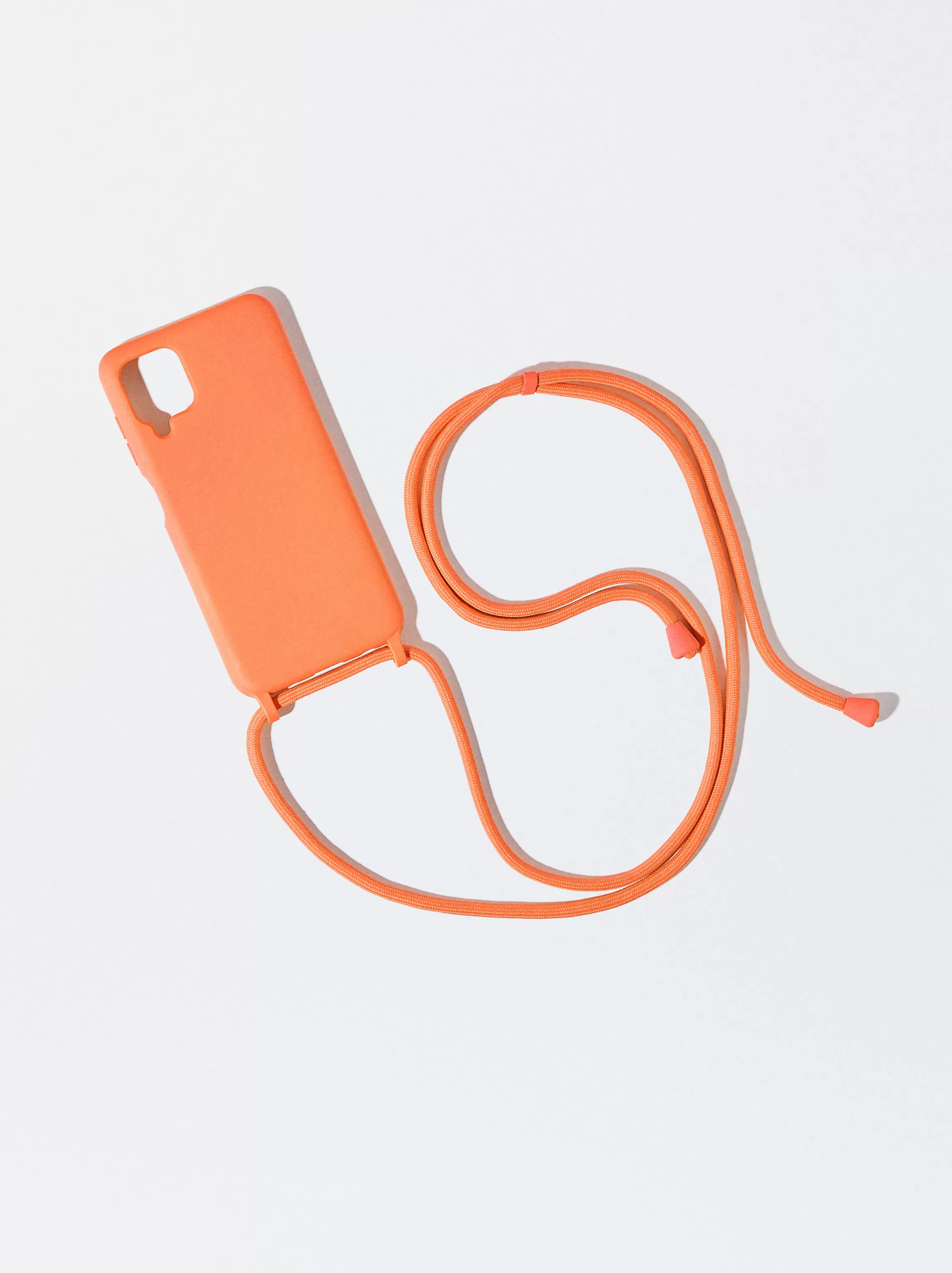 Mujer PARFOIS Accesorios Móvil*Carcasa Para Móvil Samsung Galaxy A12 Naranja