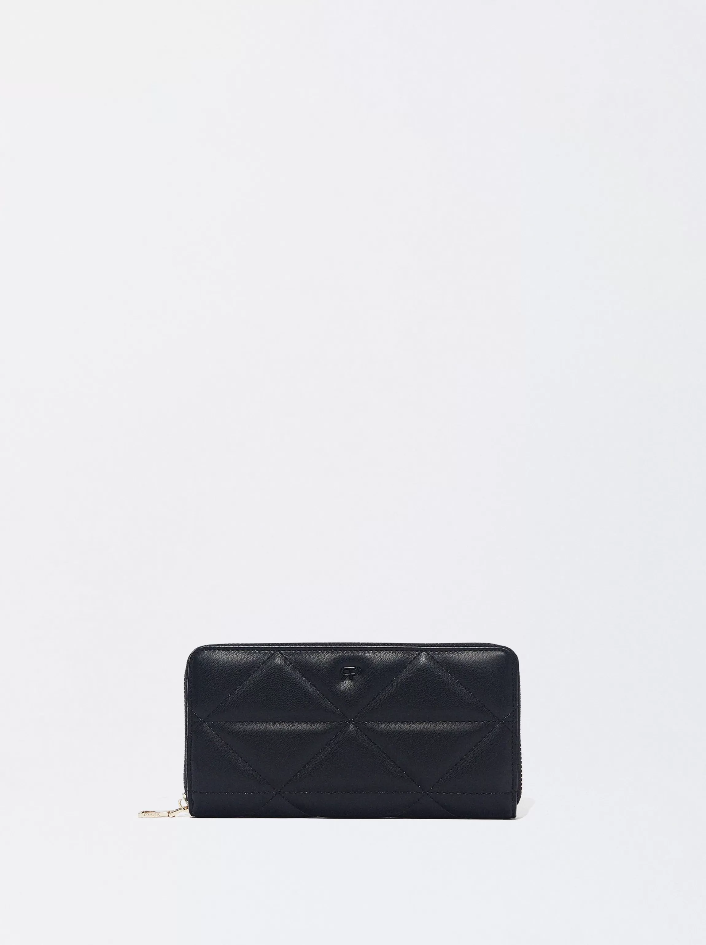 Mujer PARFOIS NEW Carteras*Cartera Con Cremallera Negro