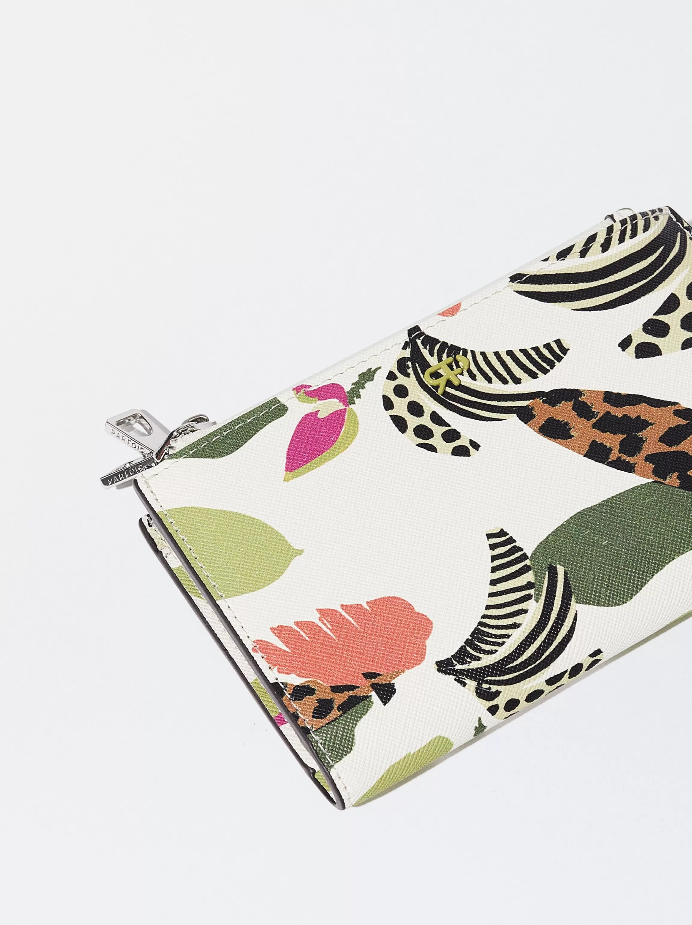 Mujer PARFOIS NEW Carteras*Cartera Estampado Floral Crudo