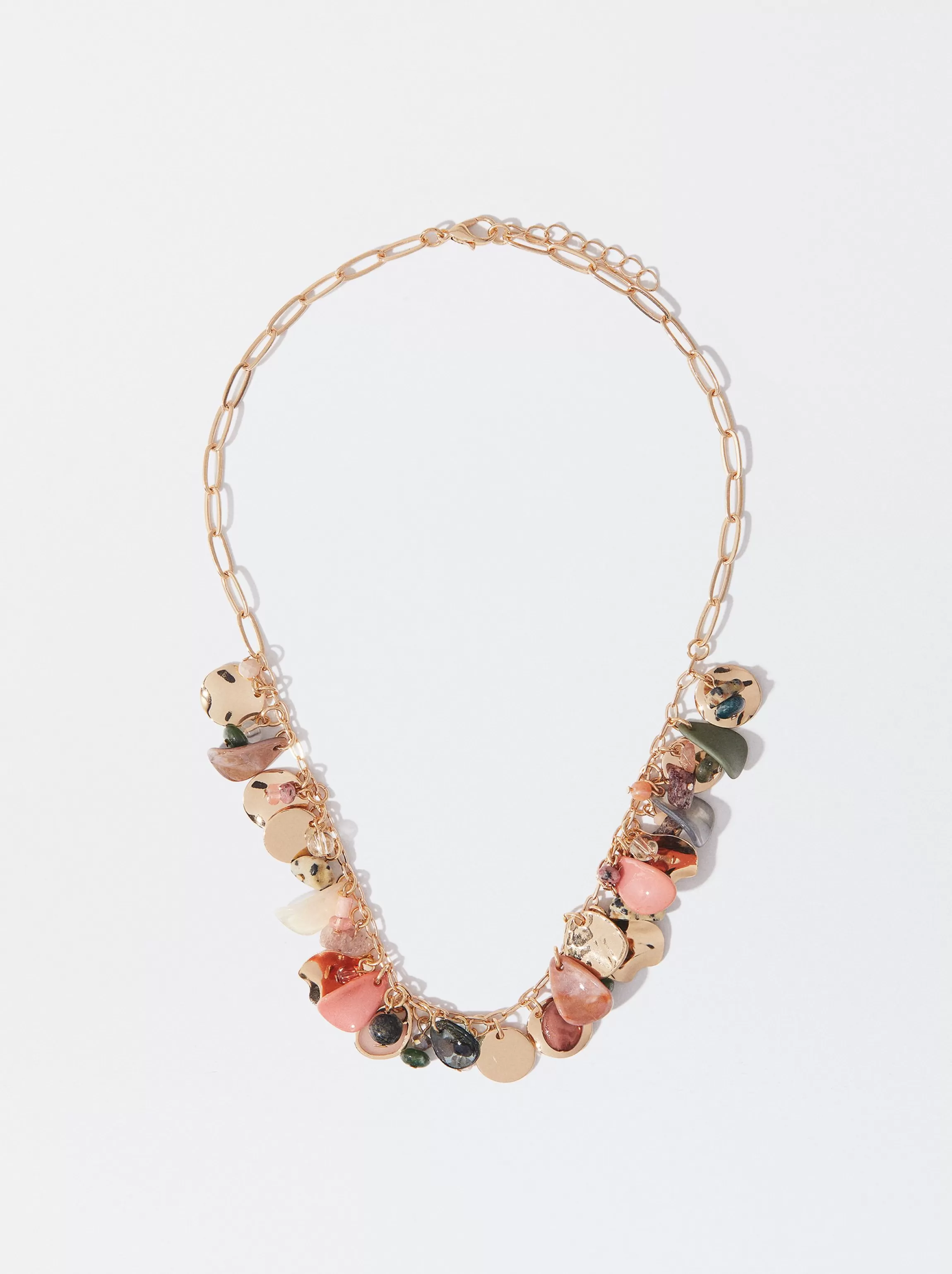 Mujer PARFOIS Collares cortos*Collar Multicolor Con Piedra Multicor