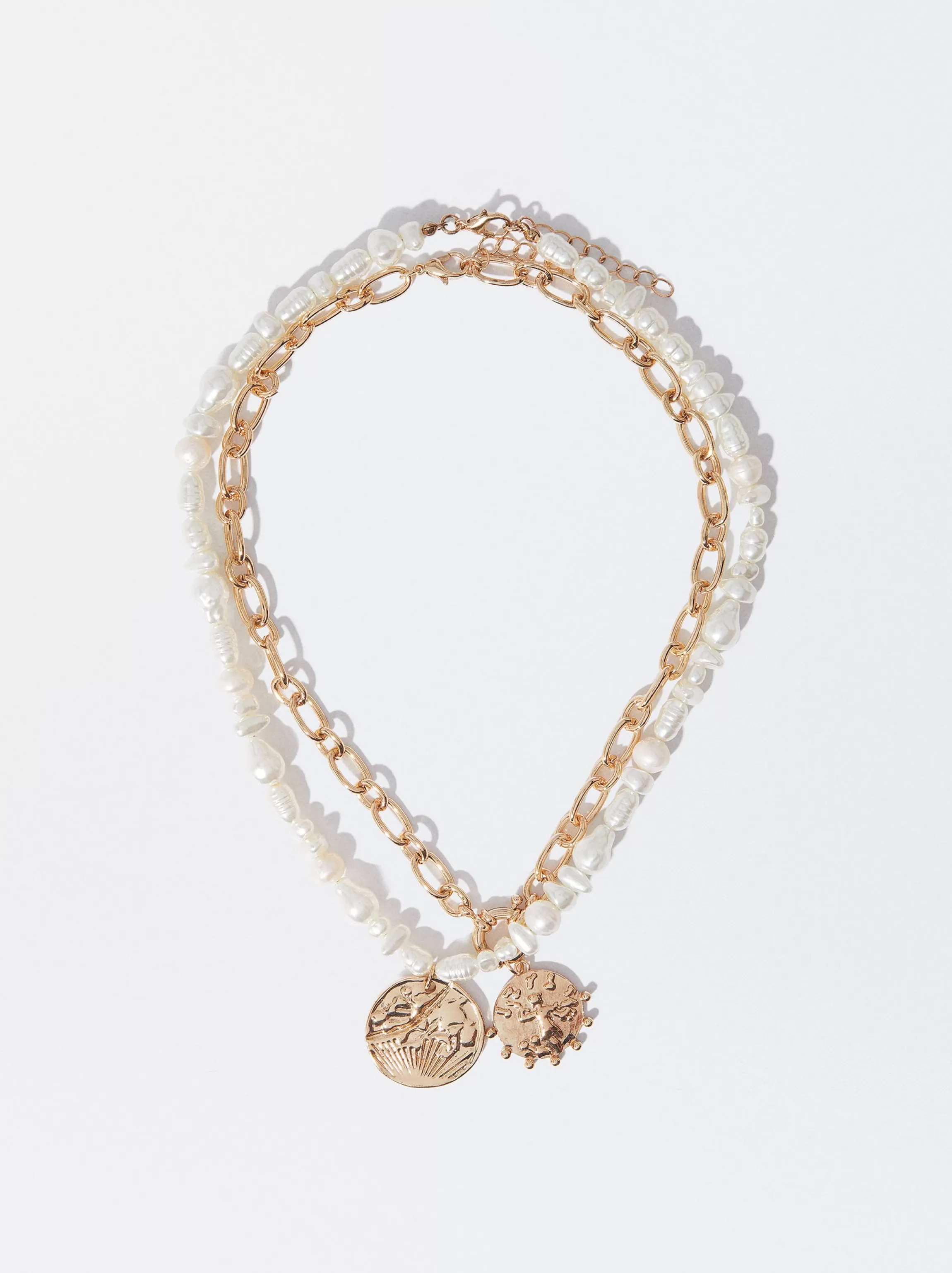 Mujer PARFOIS Trend Collection | Conjunto de Collares | Conjuntos*Conjunto De Collares Con Perla De Agua Dulce Blanco