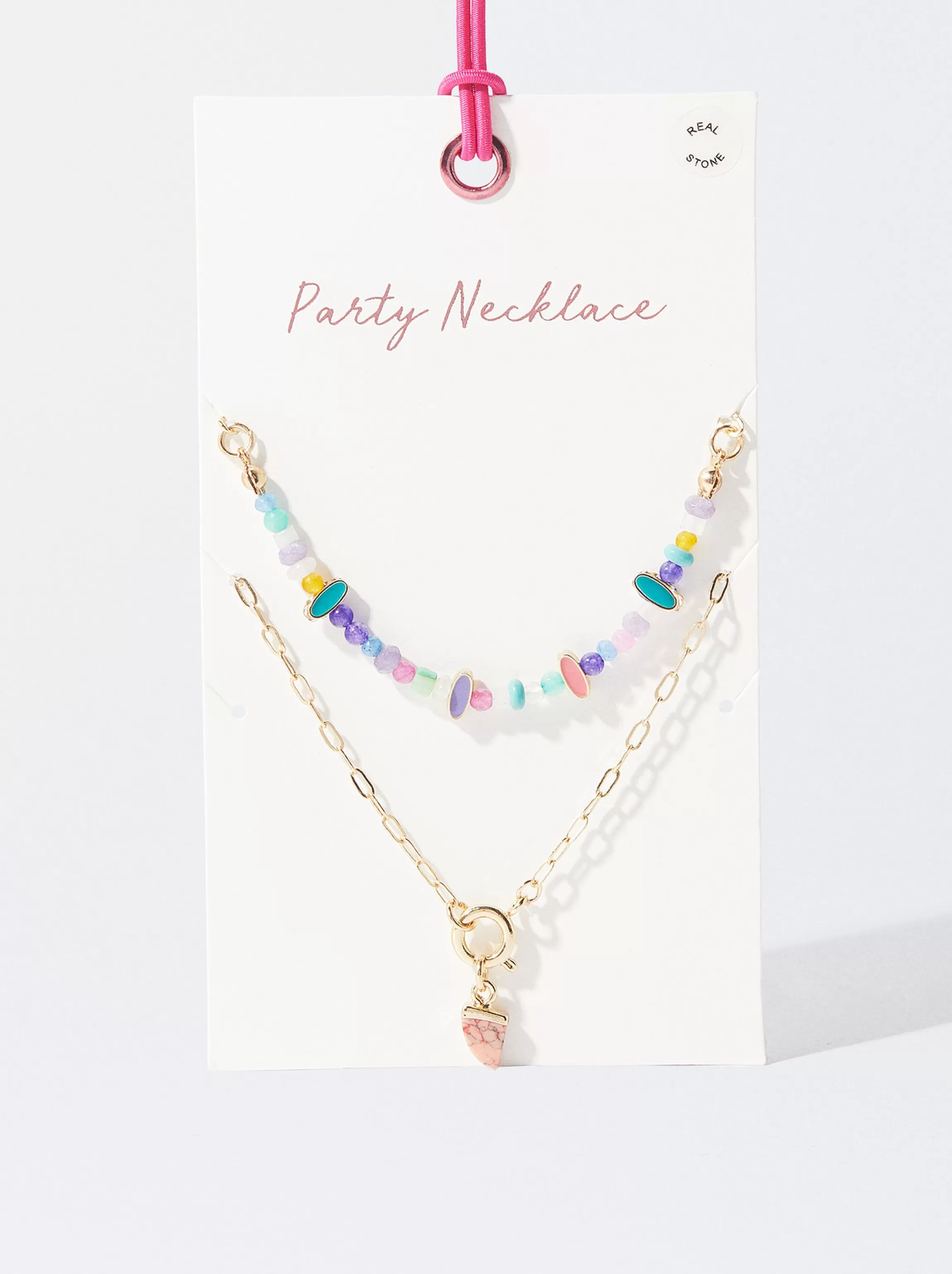 Mujer PARFOIS Conjunto de Collares | Conjuntos*Conjunto De Collares Con Piedra Multicor