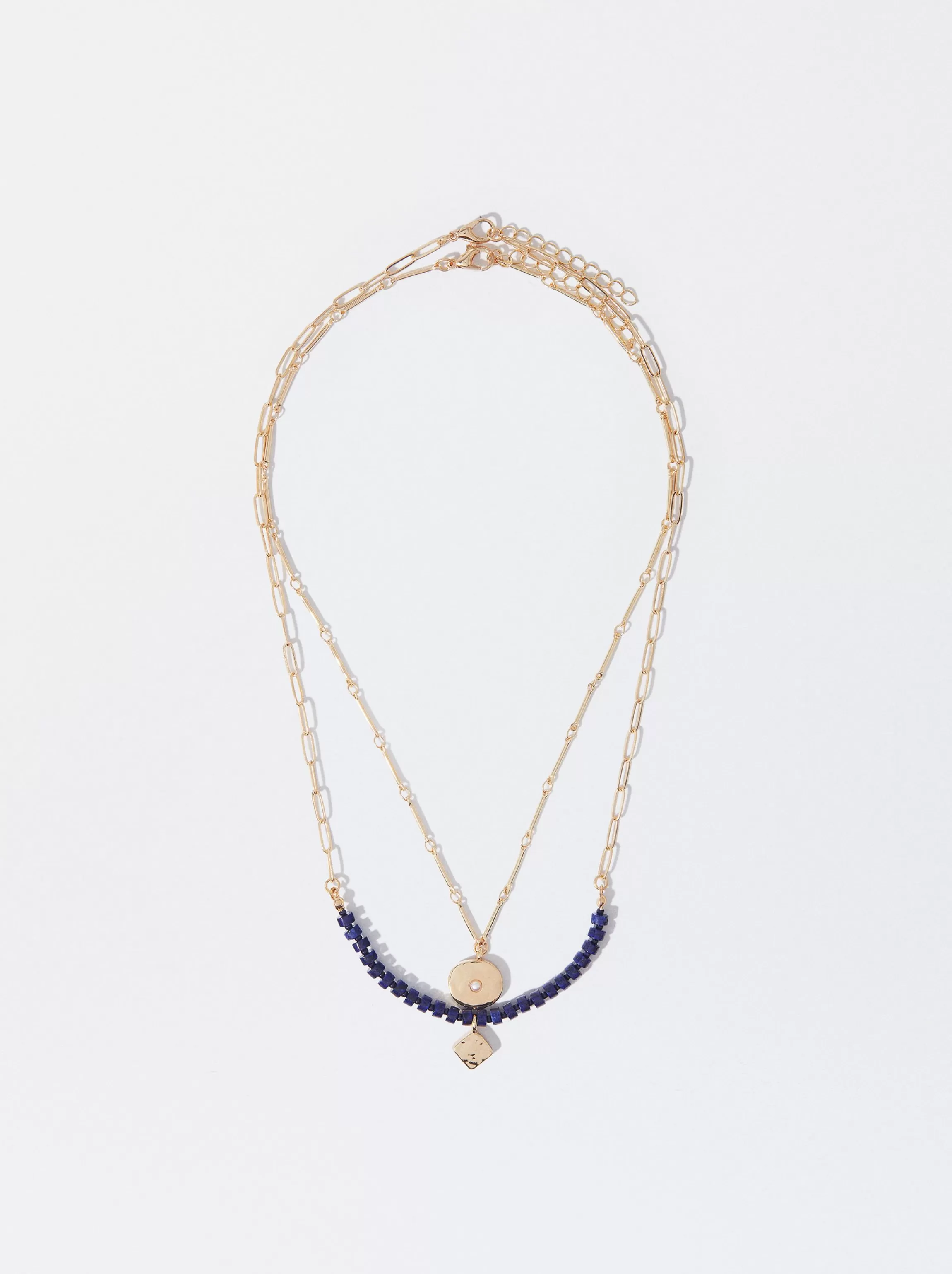 Mujer PARFOIS Conjunto de Collares | Conjuntos*Conjunto De Collares Dorados Azul