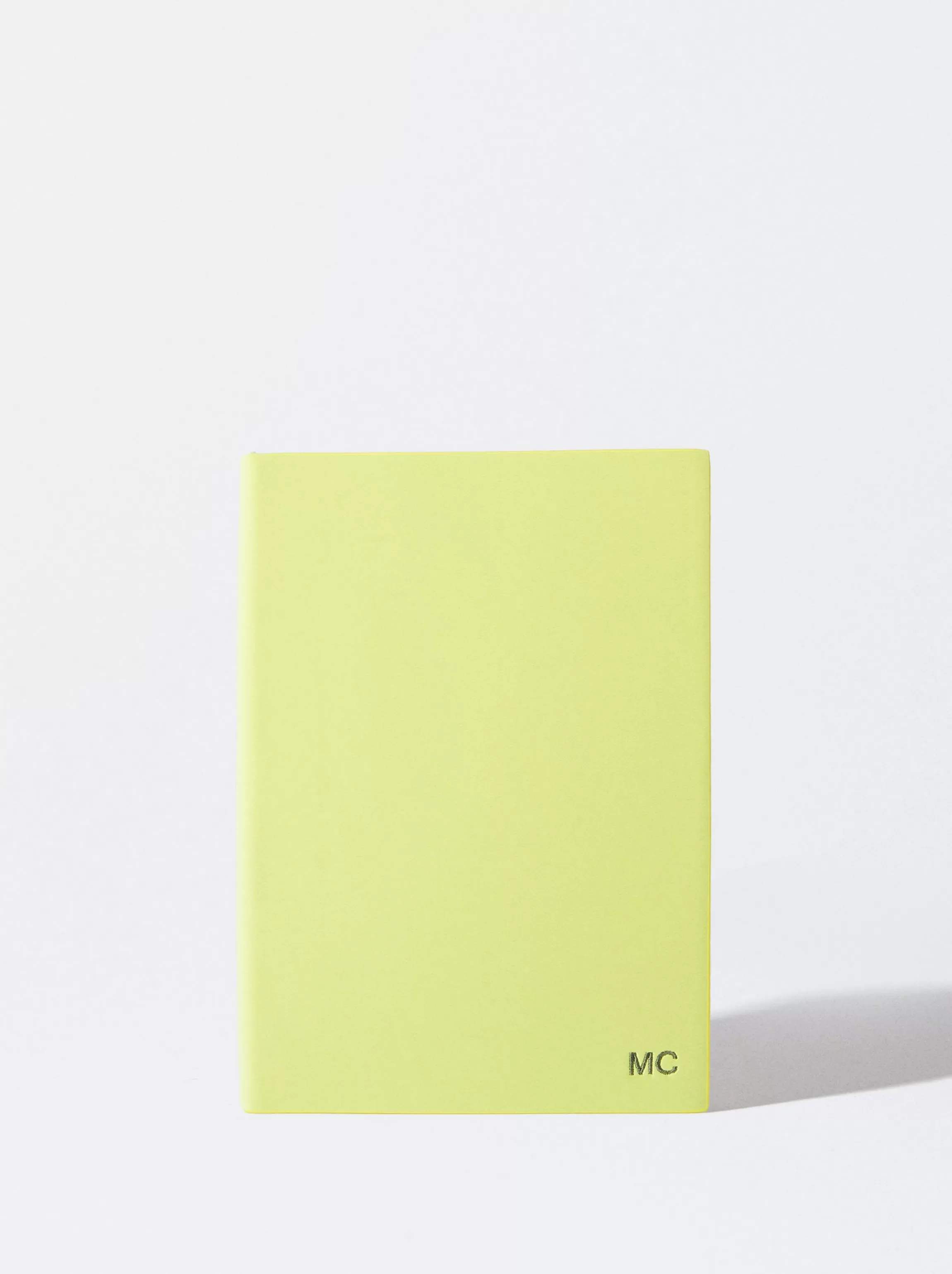 Mujer PARFOIS Papelería NEW*Cuaderno De Notas Personalizable Amarillo