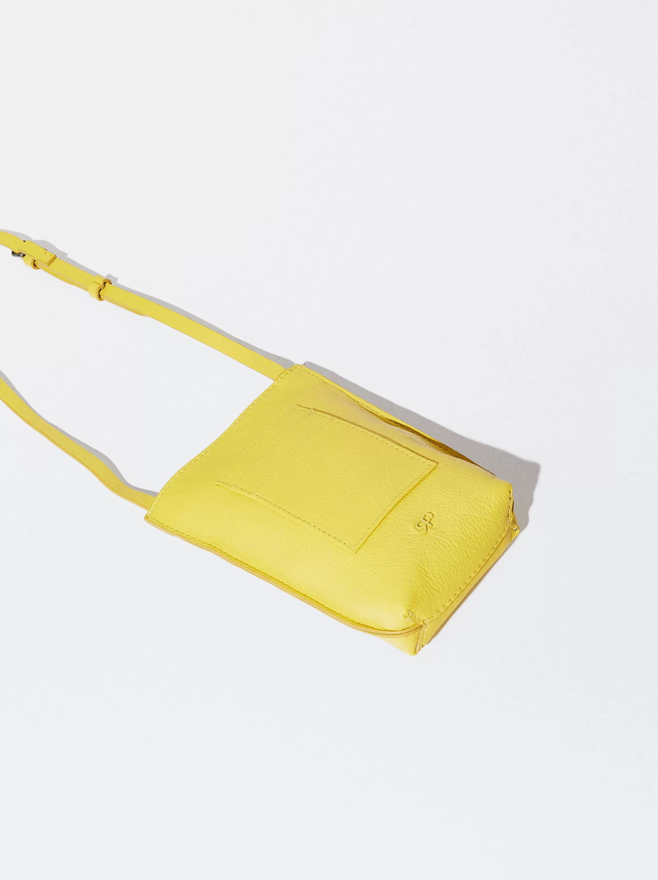 Mujer PARFOIS Accesorios Móvil | Fundas para Móvil*Exclusivo Online - Bolso Para Móvil De Piel Amarillo