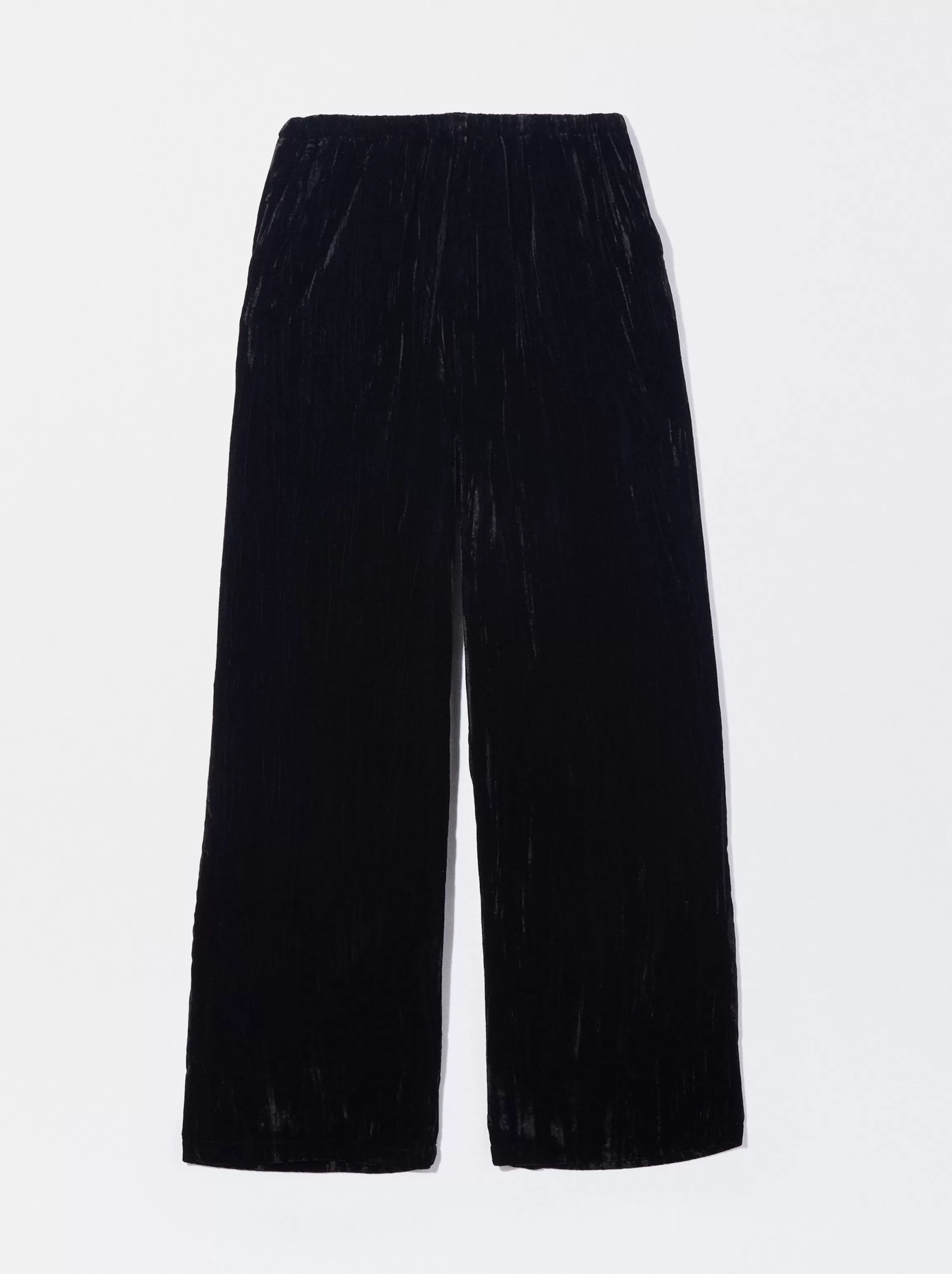 Mujer PARFOIS Pantalones*Exclusivo Online - Pantalón De Terciopelo Negro