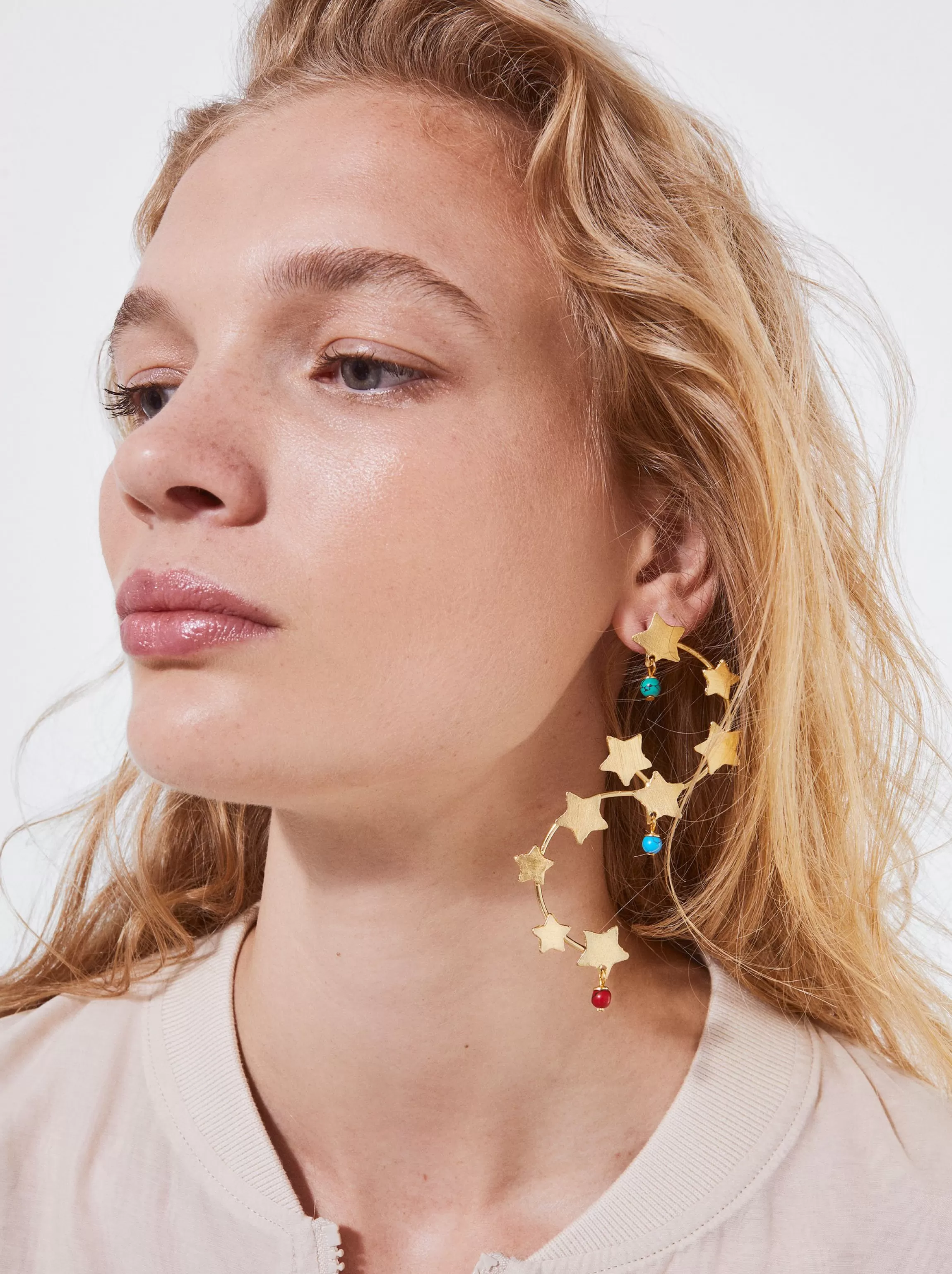 Mujer PARFOIS Trend Collection | Pendientes largos*Exclusivo Online - Pendientes Con Estrellas Multicor