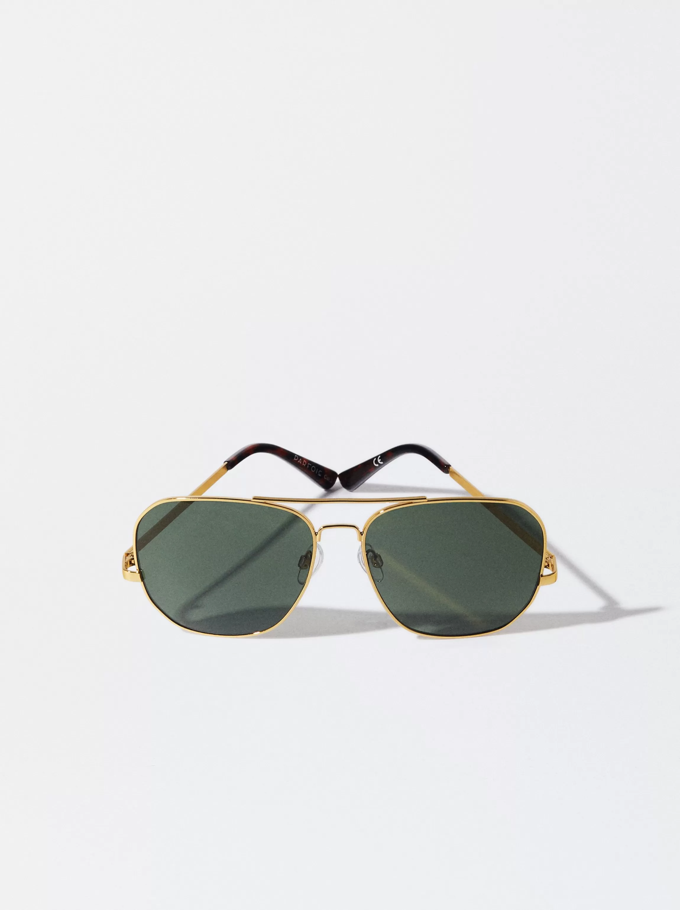 Mujer PARFOIS Gafas de sol metálicas | Gafas de sol cuadradas*Gafas De Sol Cuadradas Dorado