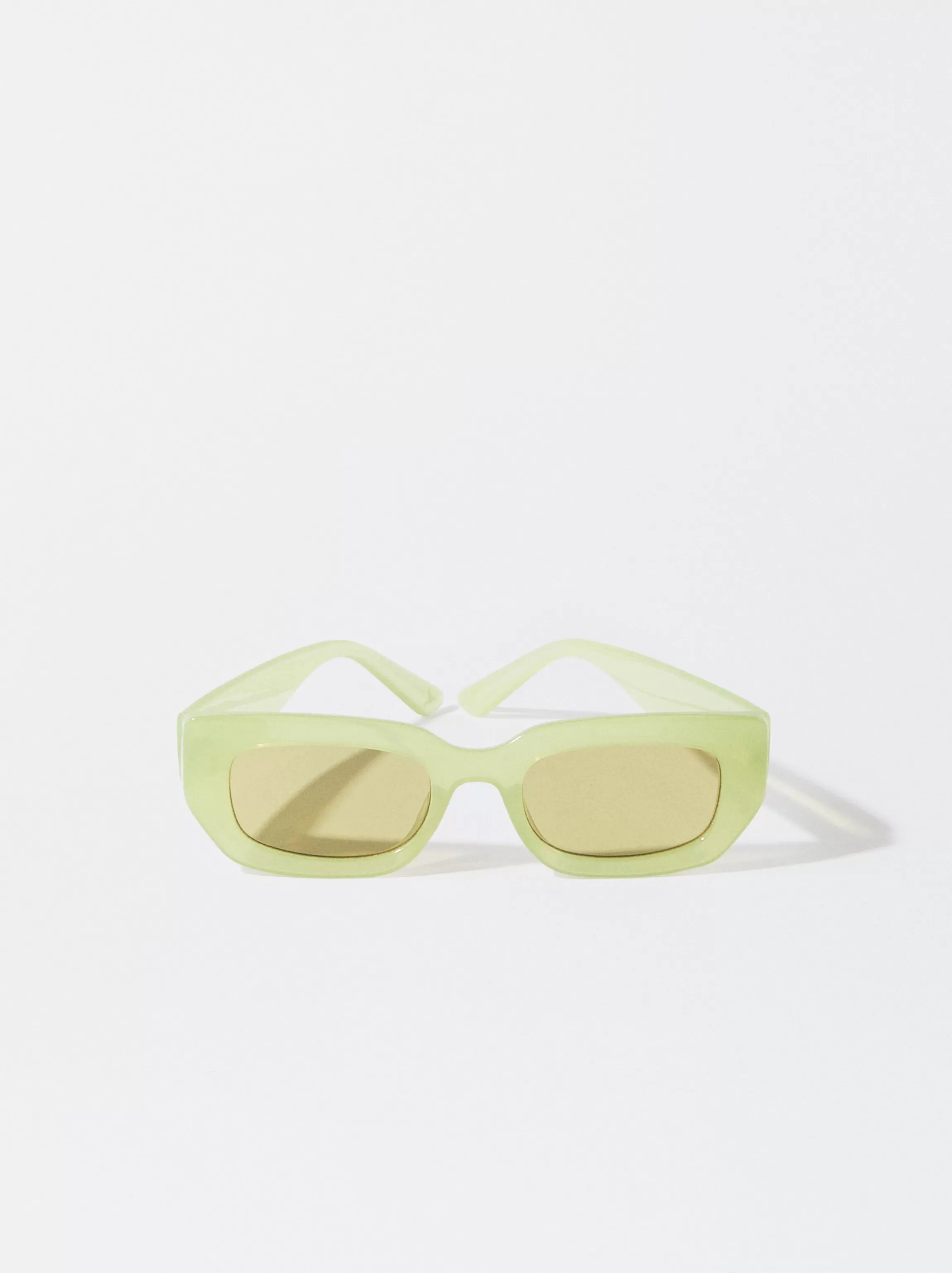 Mujer PARFOIS Gafas de sol de pasta | Gafas de sol cuadradas*Gafas De Sol Cuadradas Verde