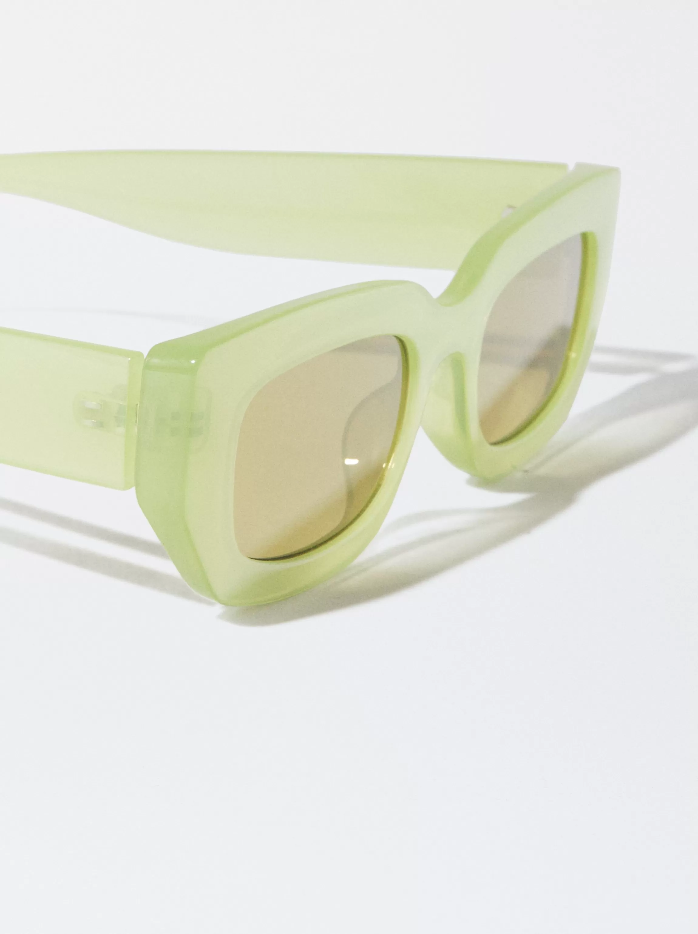 Mujer PARFOIS Gafas de sol de pasta | Gafas de sol cuadradas*Gafas De Sol Cuadradas Verde