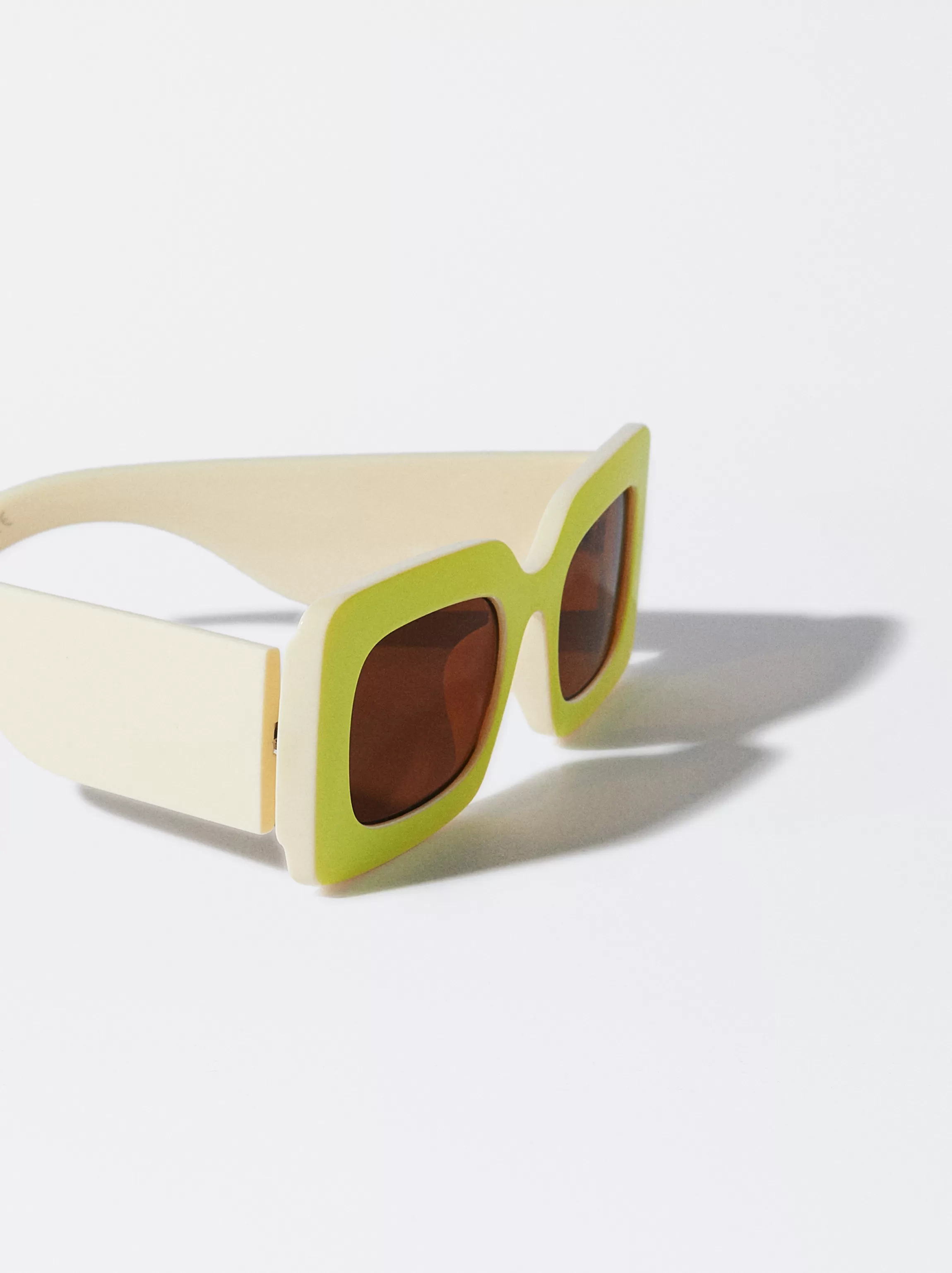 Mujer PARFOIS Gafas de sol de pasta | Gafas de sol cuadradas*Gafas De Sol Cuadradas Amarillo