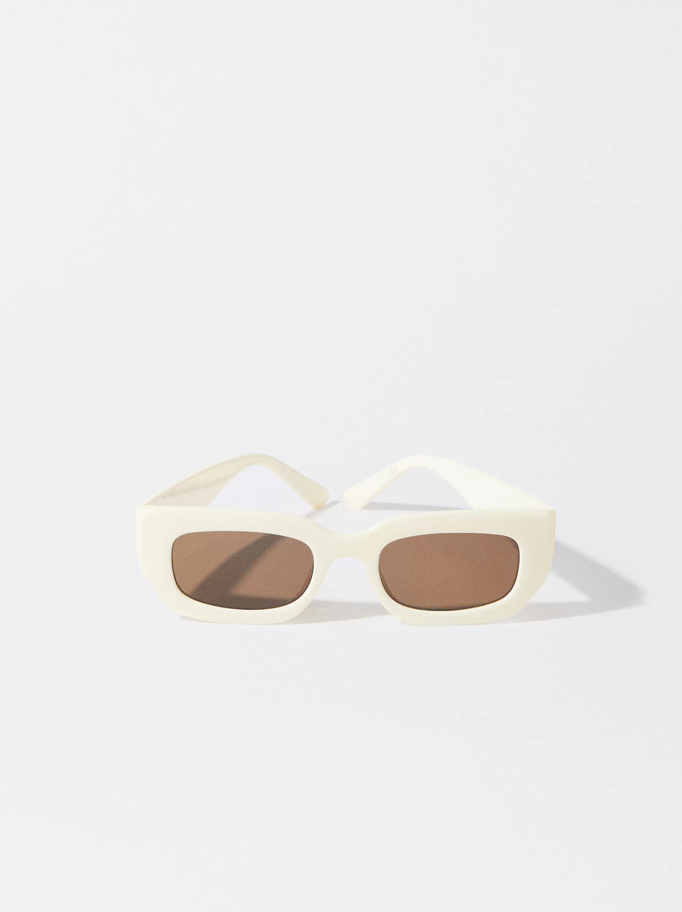 Mujer PARFOIS Gafas de sol de pasta | Gafas de sol cuadradas*Gafas De Sol Cuadradas Beige