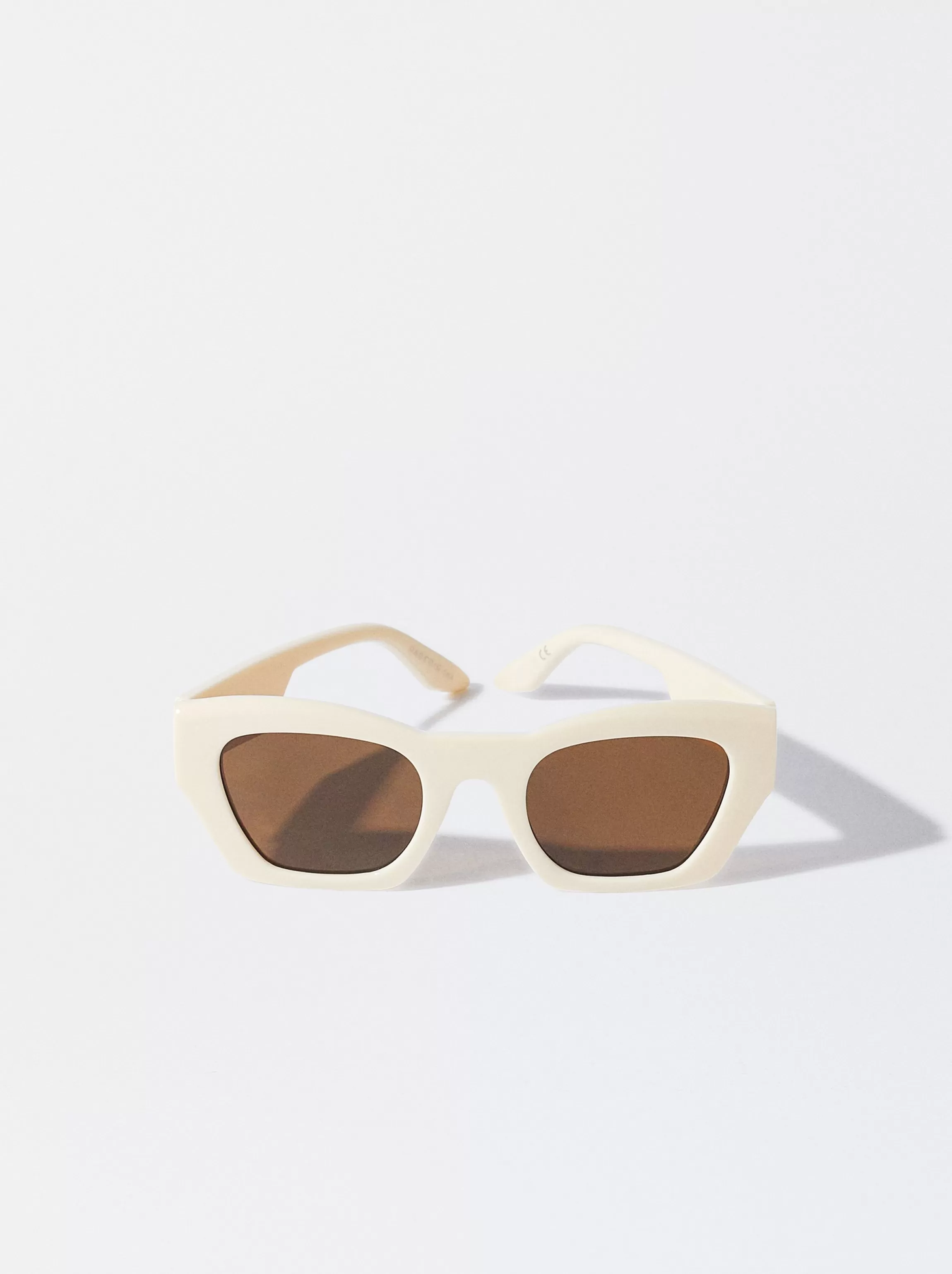 Mujer PARFOIS Gafas de sol de pasta*Gafas De Sol De Pasta Blanco