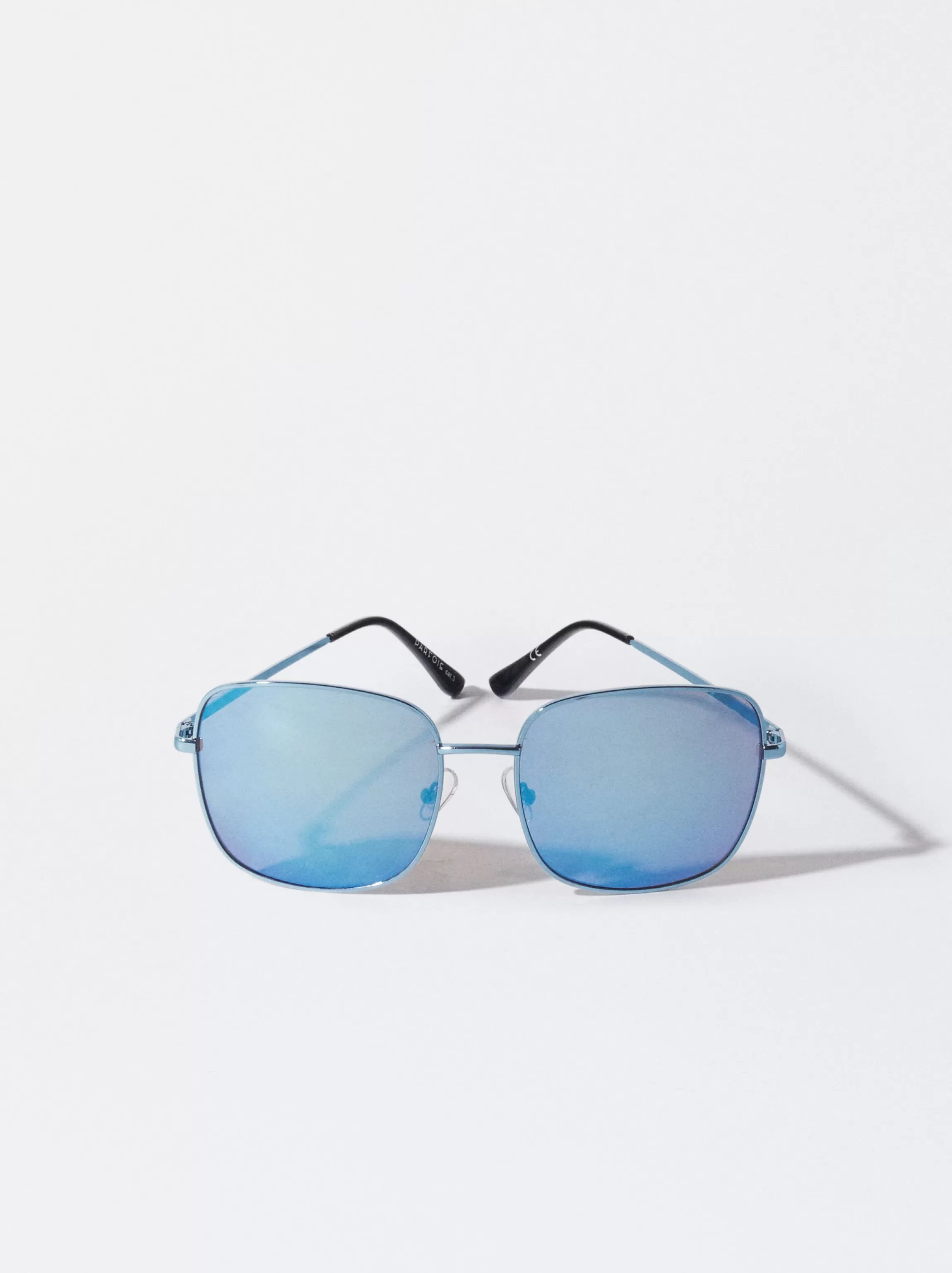 Mujer PARFOIS Gafas de sol metálicas | Gafas de sol cuadradas*Gafas De Sol Metálicas Azul