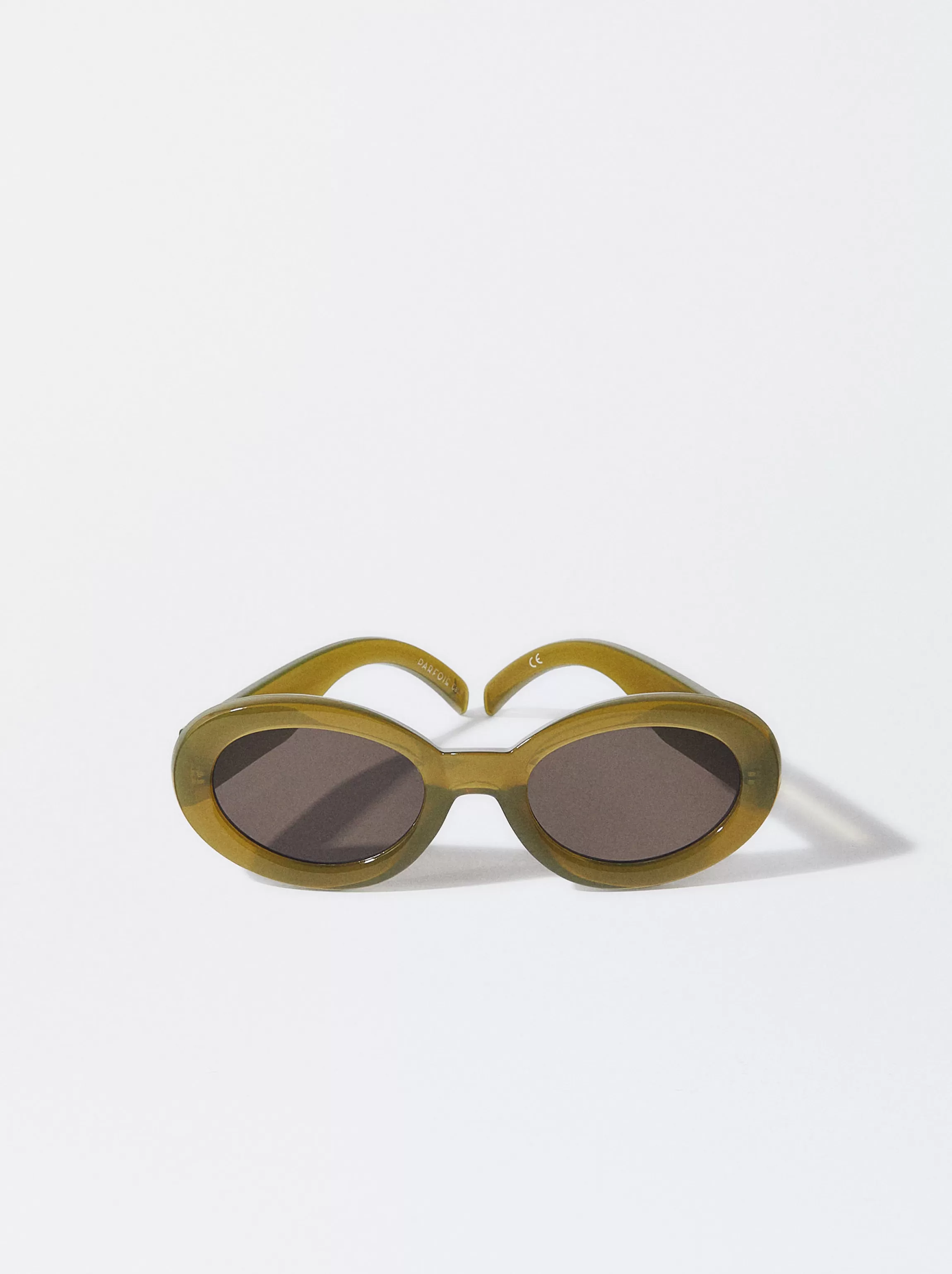 Mujer PARFOIS Gafas de sol de pasta | Gafas de sol ovaladas*Gafas De Sol Ovaladas Caqui