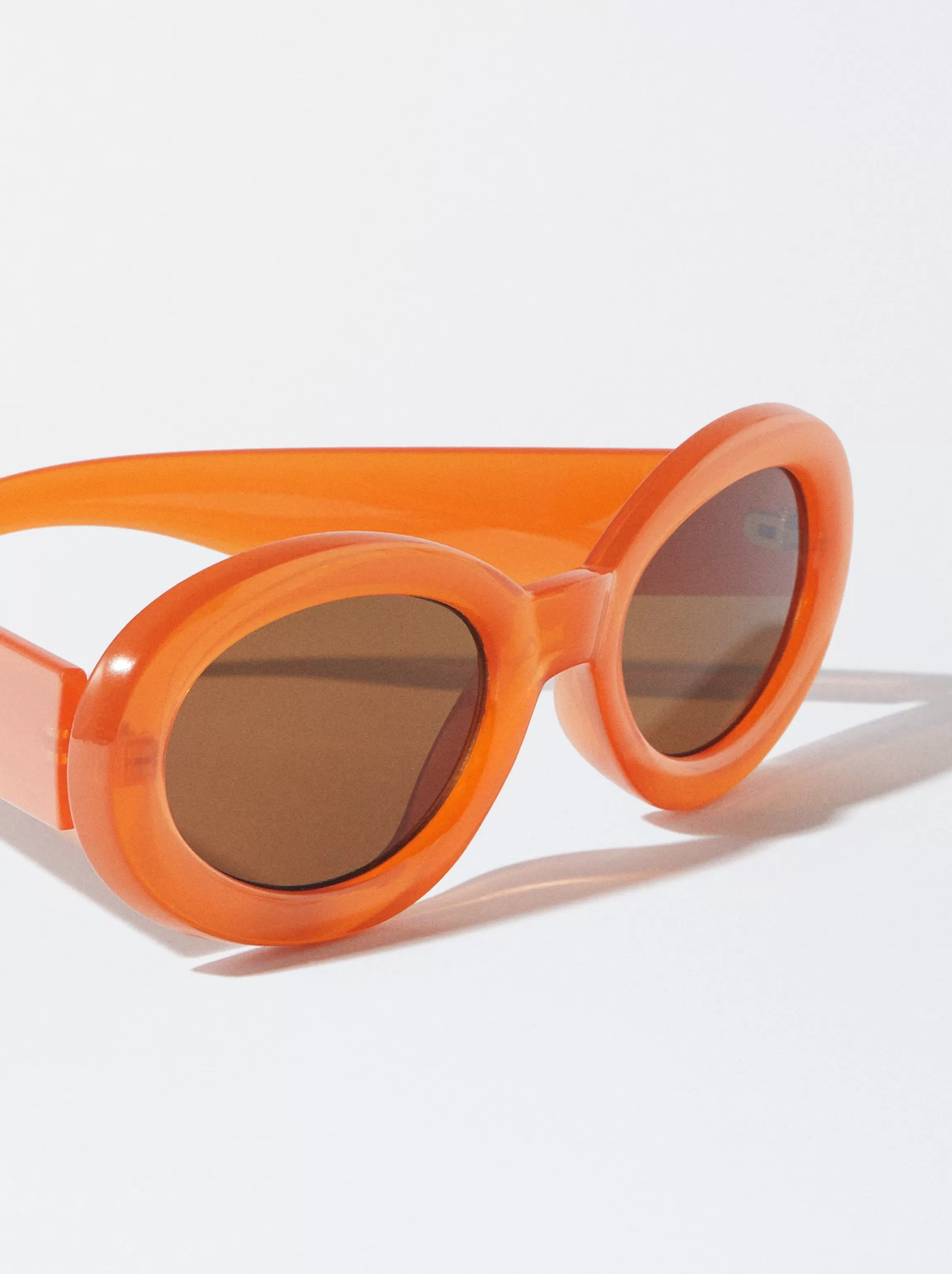 Mujer PARFOIS Gafas de sol de pasta | Gafas de sol ovaladas*Gafas De Sol Ovaladas Naranja