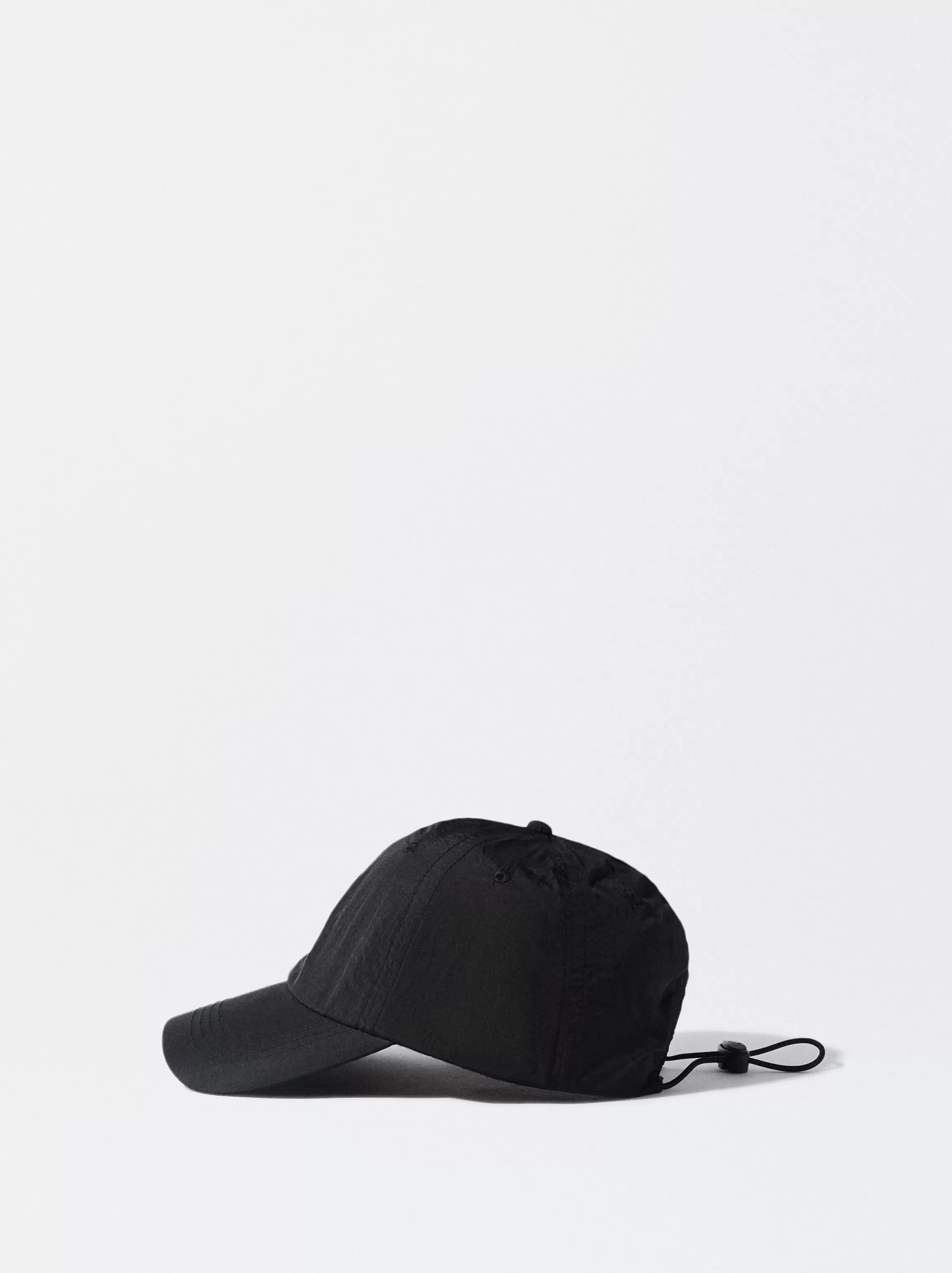 Mujer PARFOIS Gorras*Gorra Nylon Reciclado Con Cordón Negro