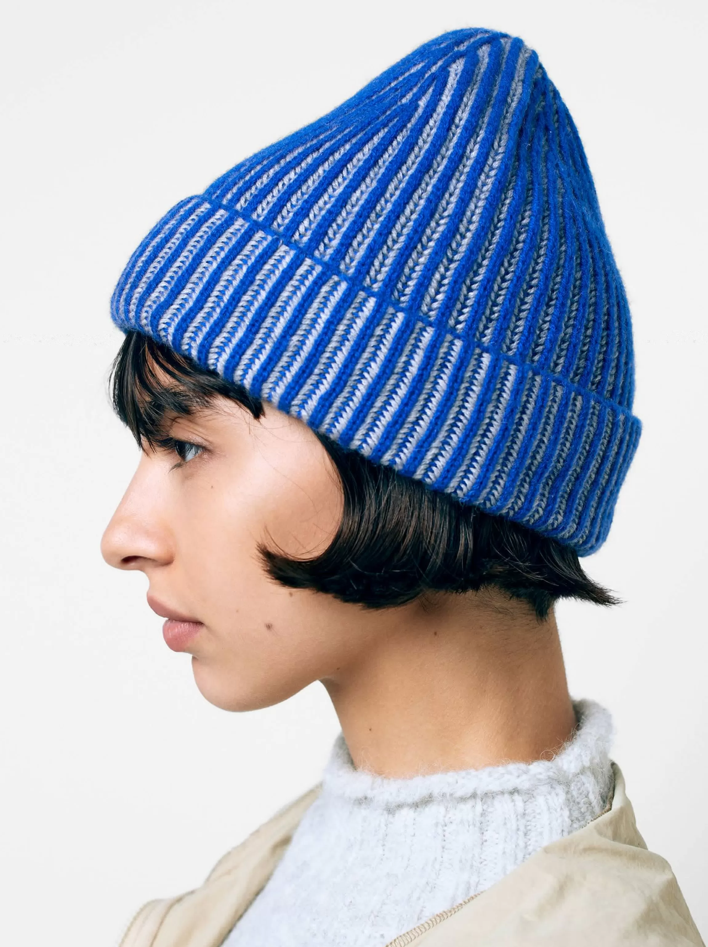 Mujer PARFOIS Gorros y Boinas | Sombreros de invierno | Cashmere*Gorro 100% Cashmere Azul