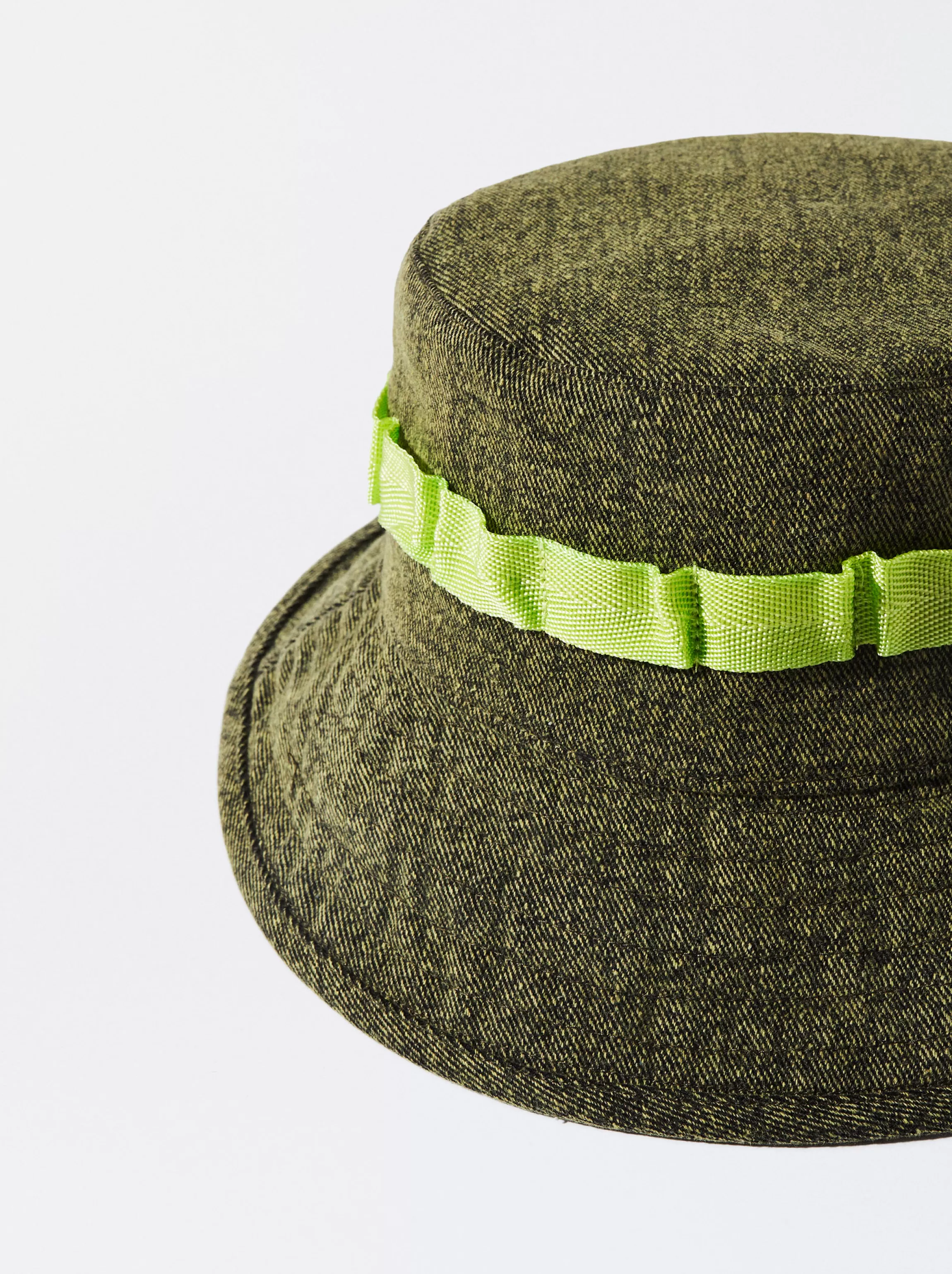 Mujer PARFOIS Gorros Bucket*Gorro Bucket Cordón Verde