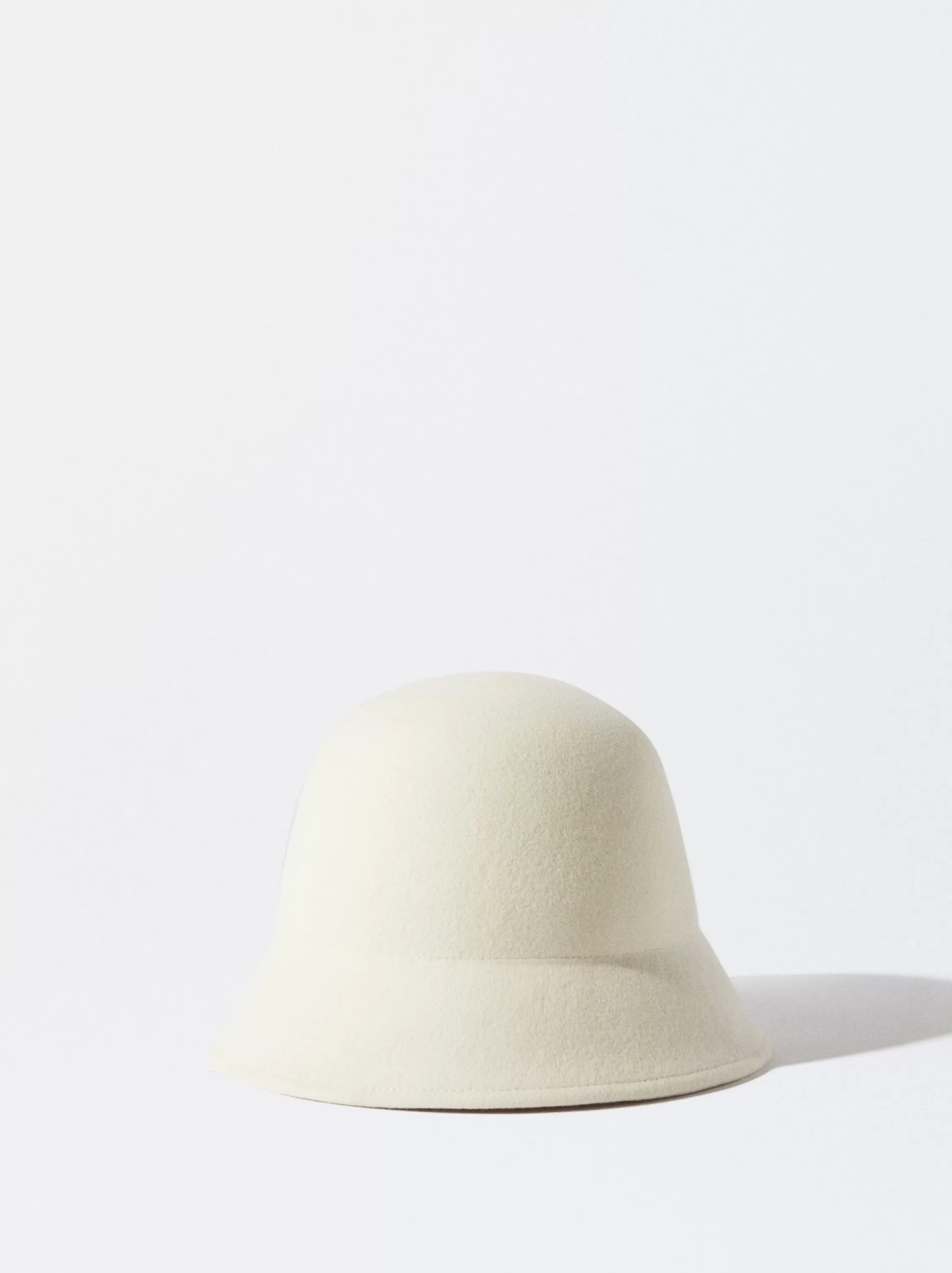 Mujer PARFOIS Gorros Bucket | Sombreros de invierno*Gorro Bucket De Punto Blanco