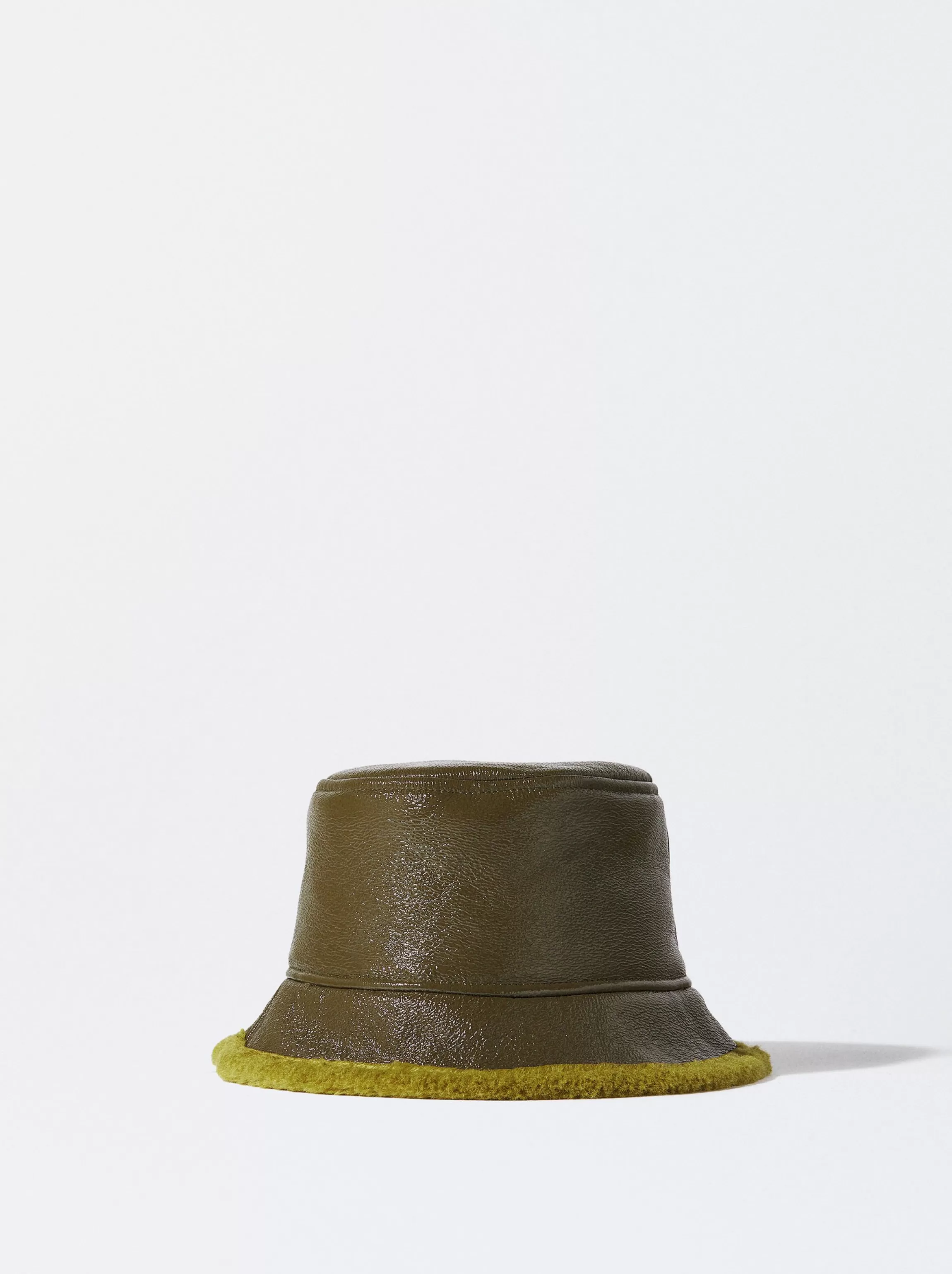 Mujer PARFOIS Gorros Bucket | Sombreros de invierno*Gorro Bucket Impermeable Charol Verde