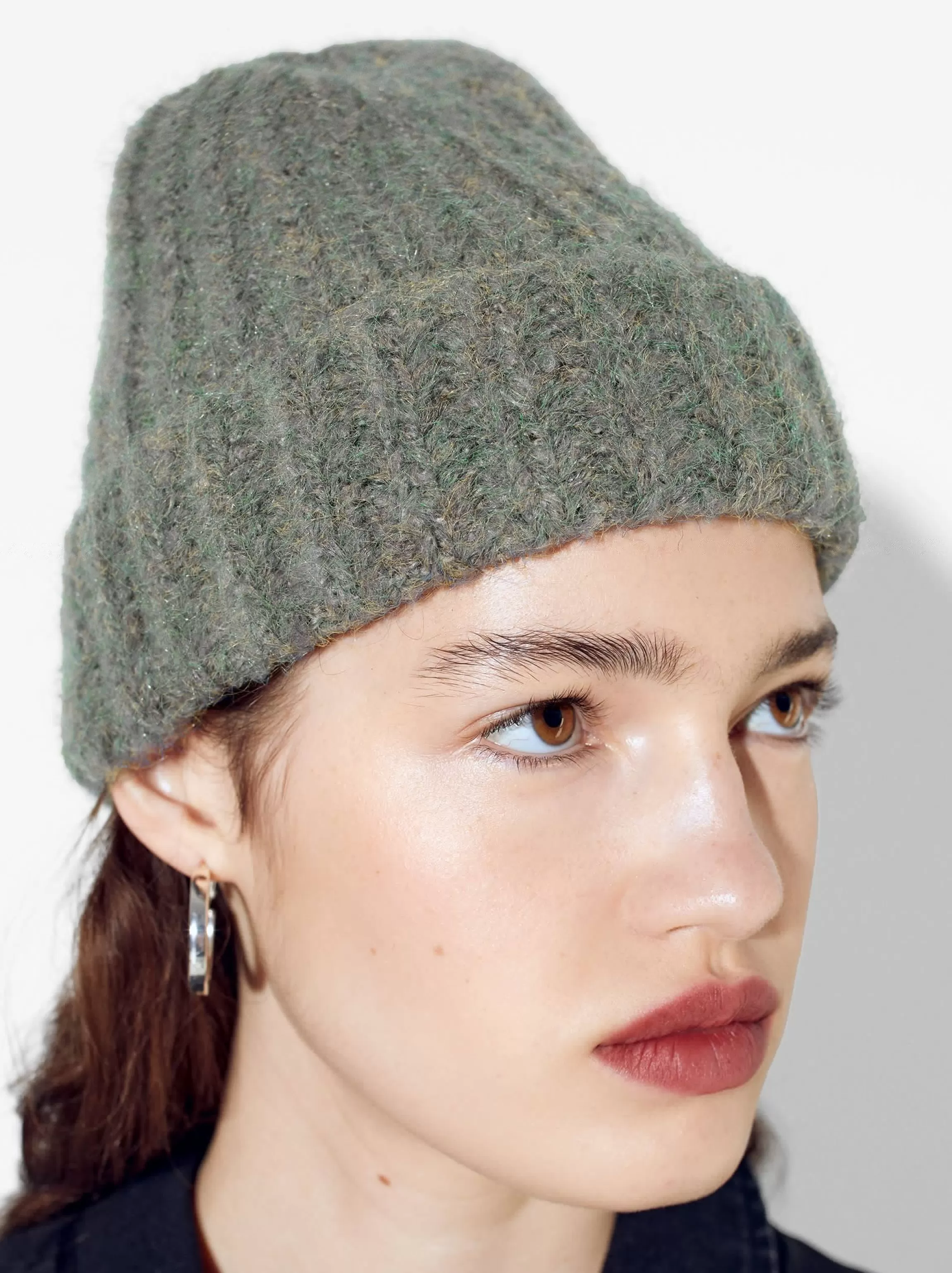 Mujer PARFOIS Gorros y Boinas | Sombreros de invierno*Gorro Con Lana Verde