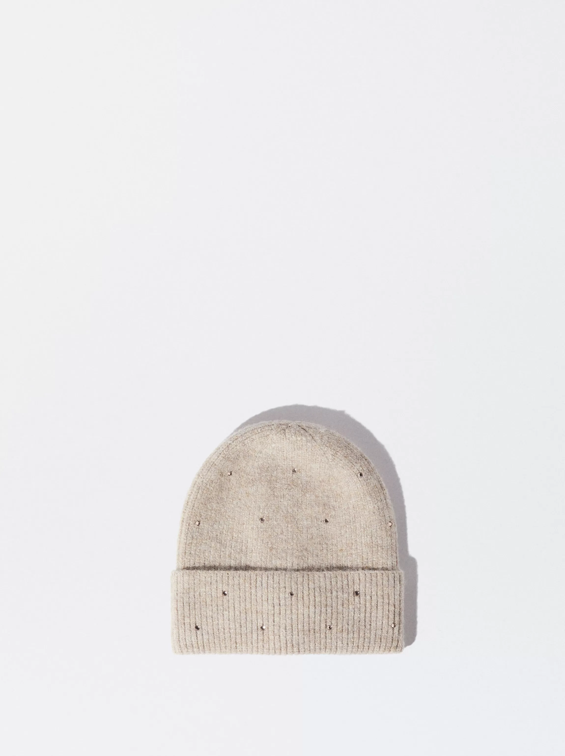 Mujer PARFOIS Gorros y Boinas | Sombreros de invierno*Gorro De Punto Con Strass Beige