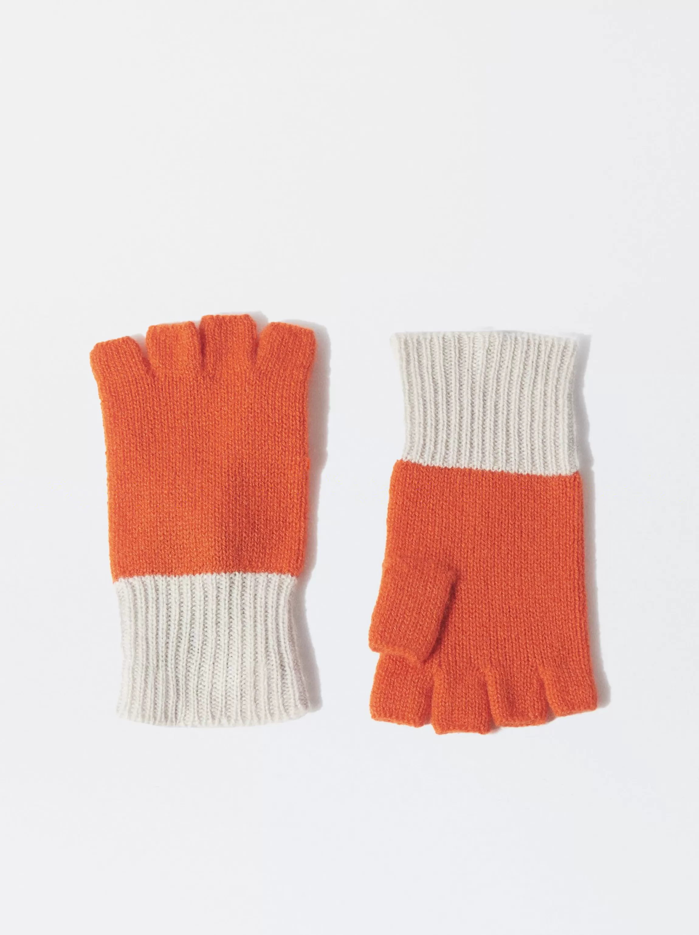 Mujer PARFOIS Guantes | Cashmere*Guantes 100% Cashmere Naranja