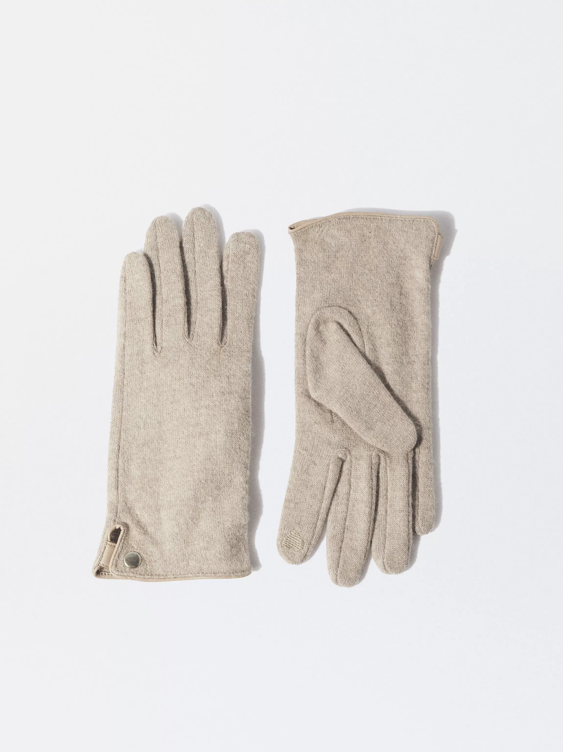 Mujer PARFOIS Guantes*Guantes De Lana Beige