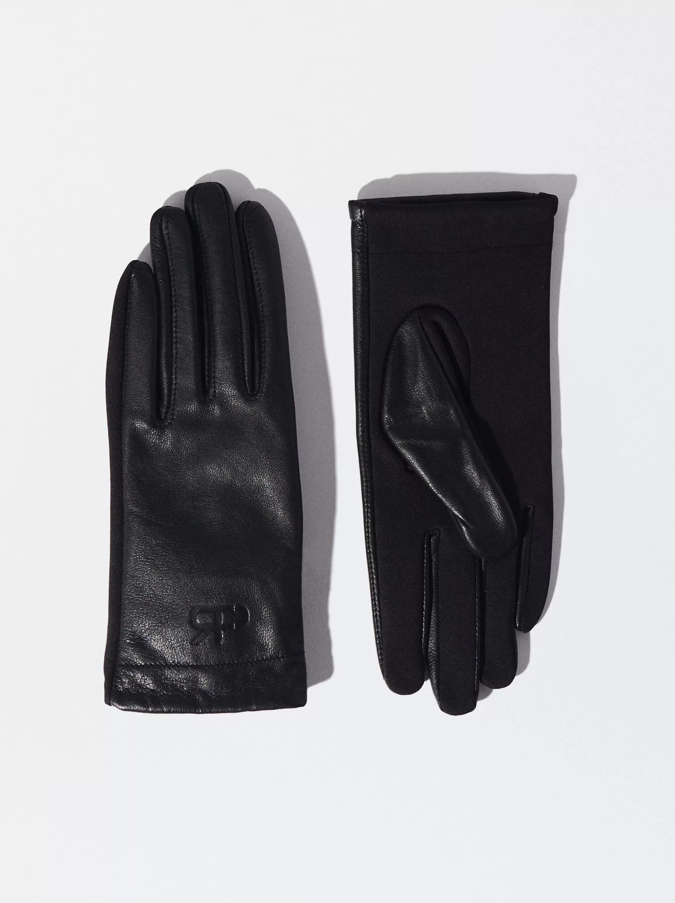 Mujer PARFOIS Guantes*Guantes De Piel Negro