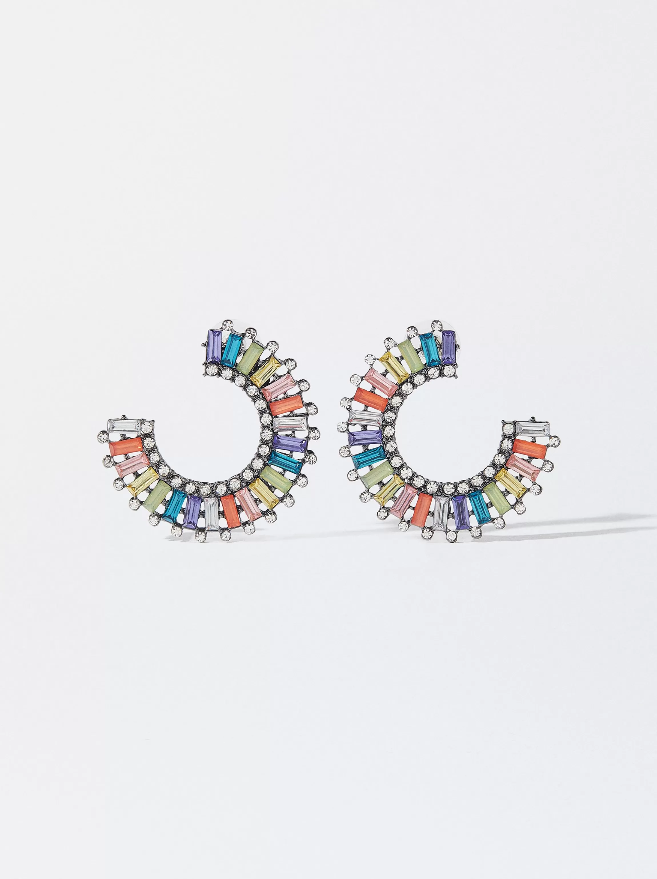 Mujer PARFOIS Trend Collection | Pendientes largos | Pendientes medianos*Maxi Collar Cristales Multicolor Multicor