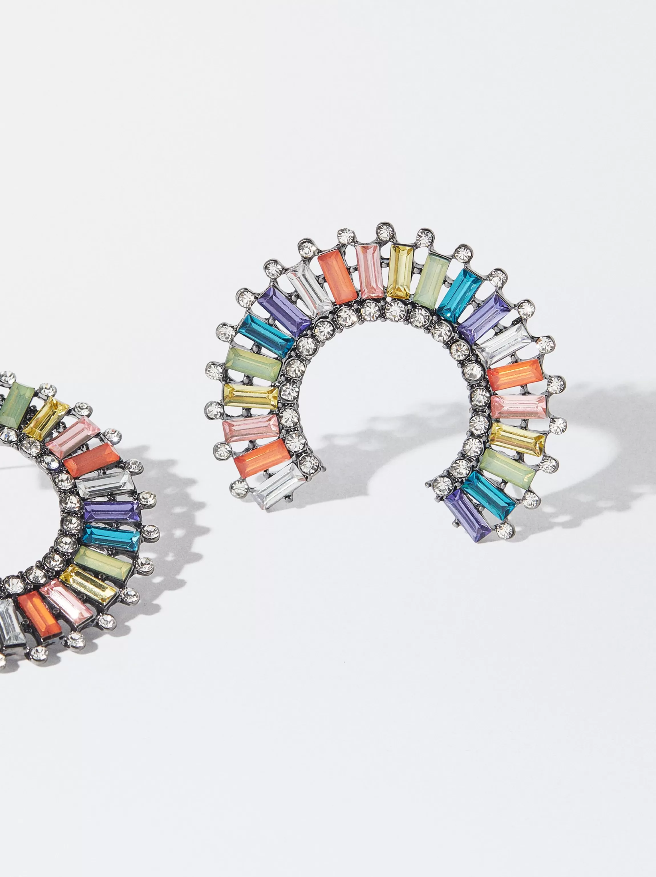 Mujer PARFOIS Trend Collection | Pendientes largos | Pendientes medianos*Maxi Collar Cristales Multicolor Multicor