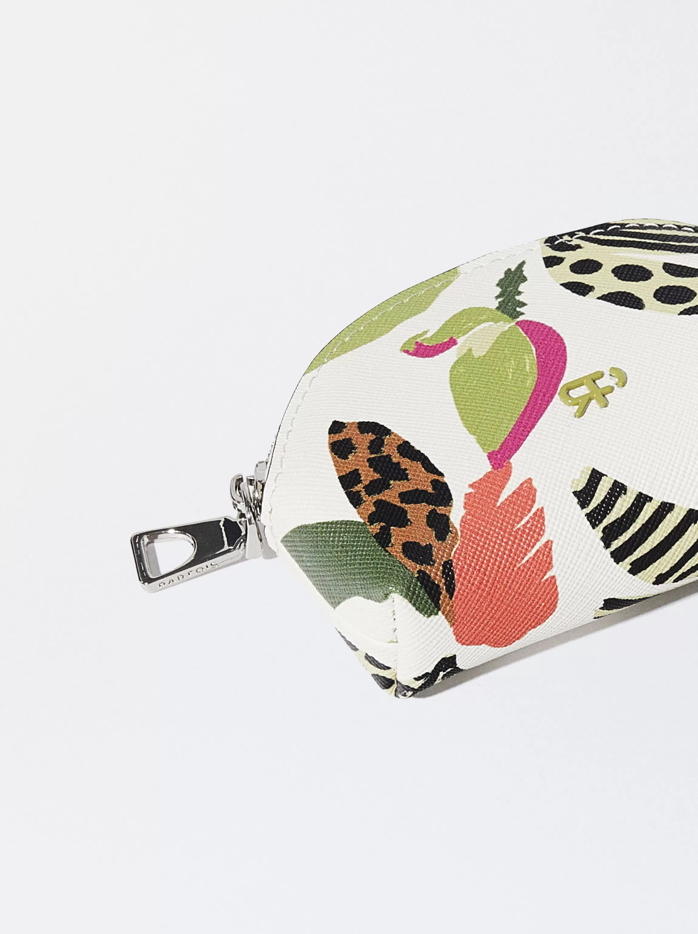 Mujer PARFOIS Monederos*Monedero Estampado Floral Crudo