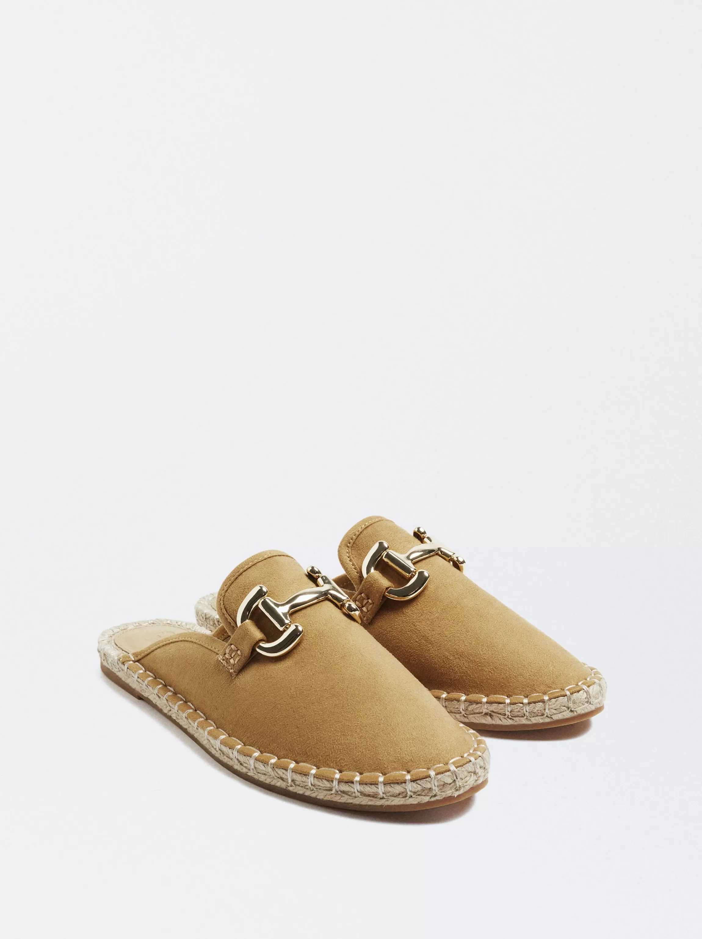 Mujer PARFOIS Sandalias | Zapatos Planos*Mules Yute Hebilla Beige