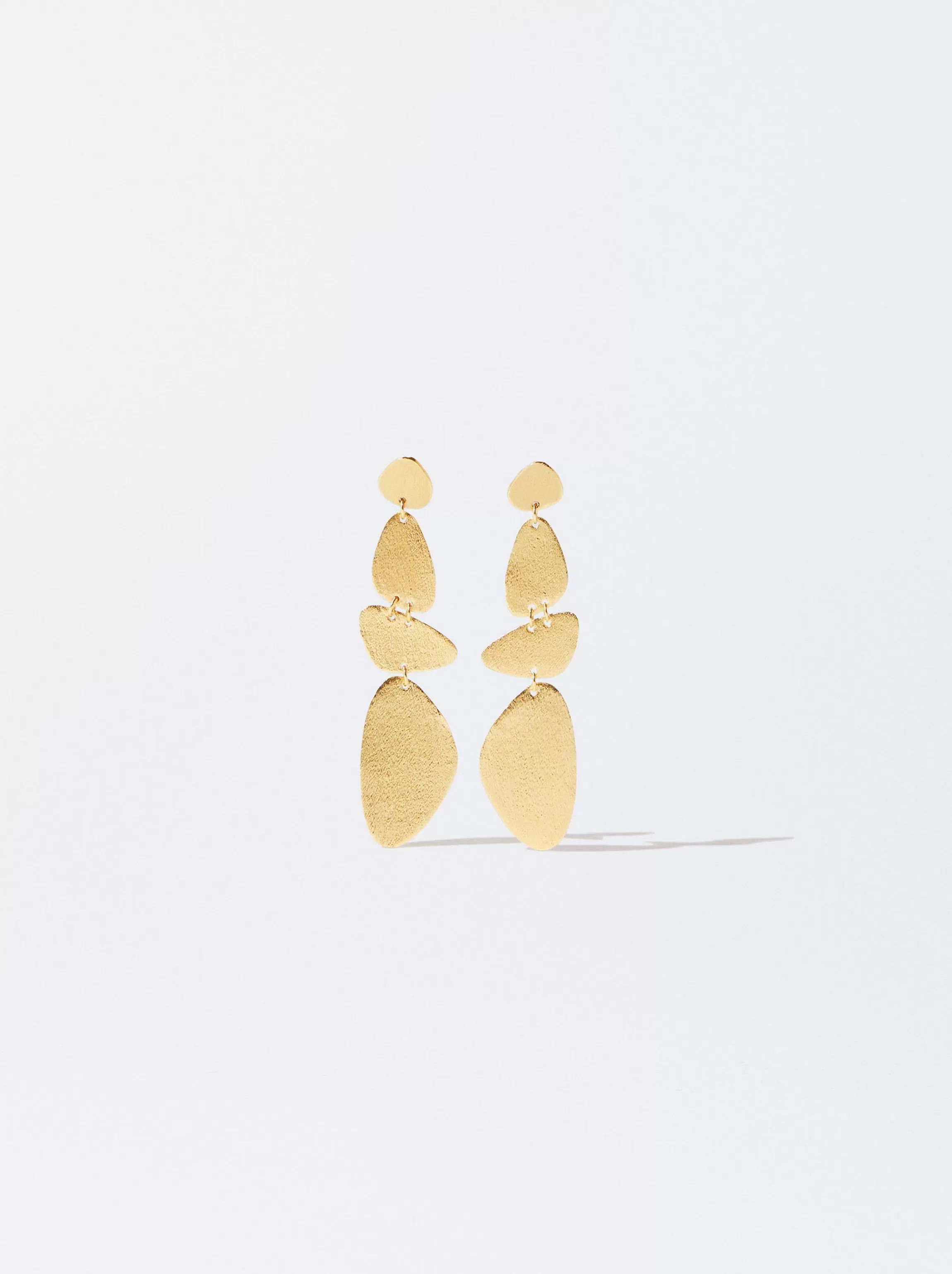 Mujer PARFOIS Premium | Pendientes largos*Pendientes Bañado En Oro De 18 Quilates Dorado