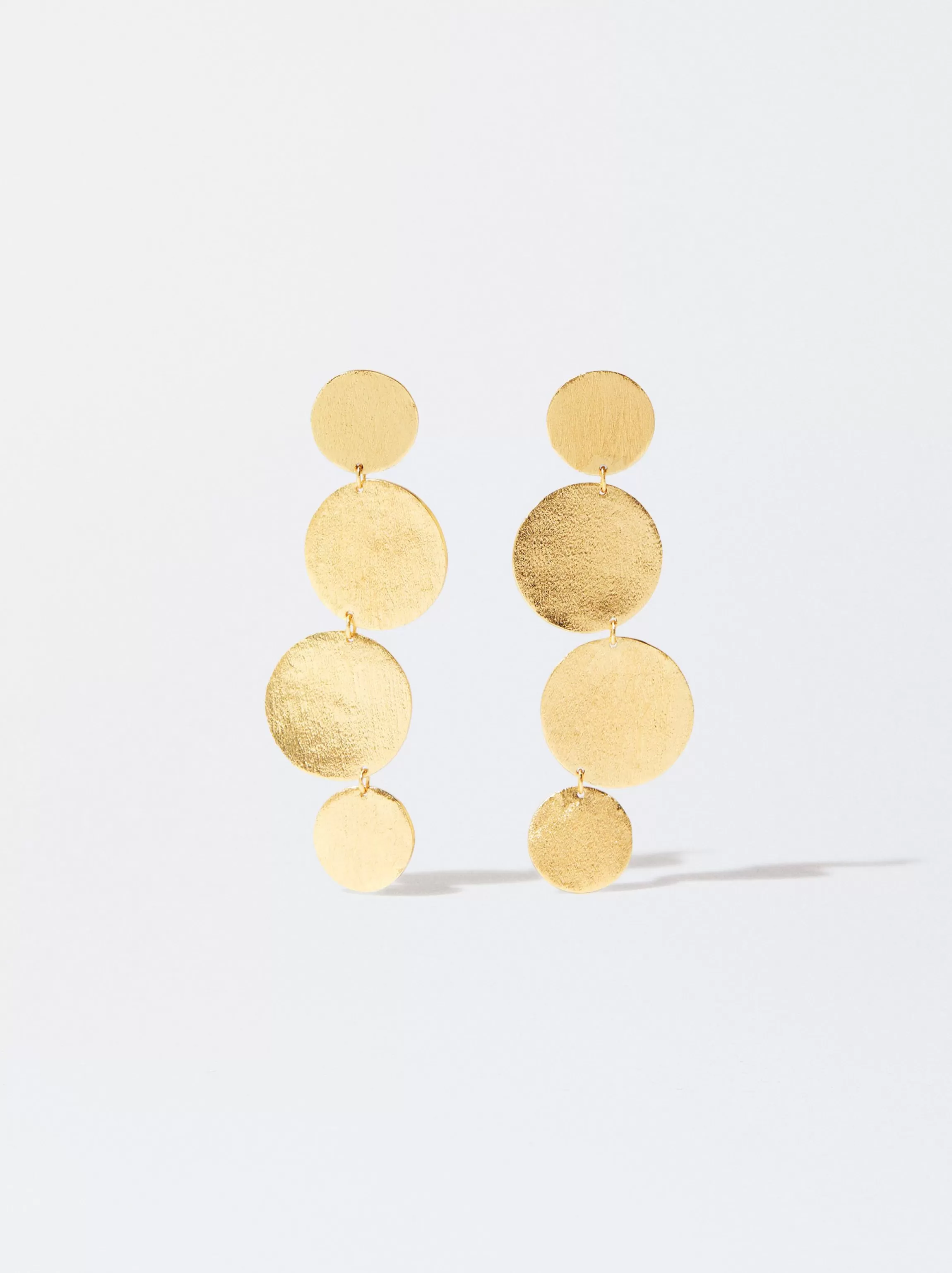 Mujer PARFOIS Premium | Pendientes largos*Pendientes Bañados En Oro De 18 Quilates Dorado