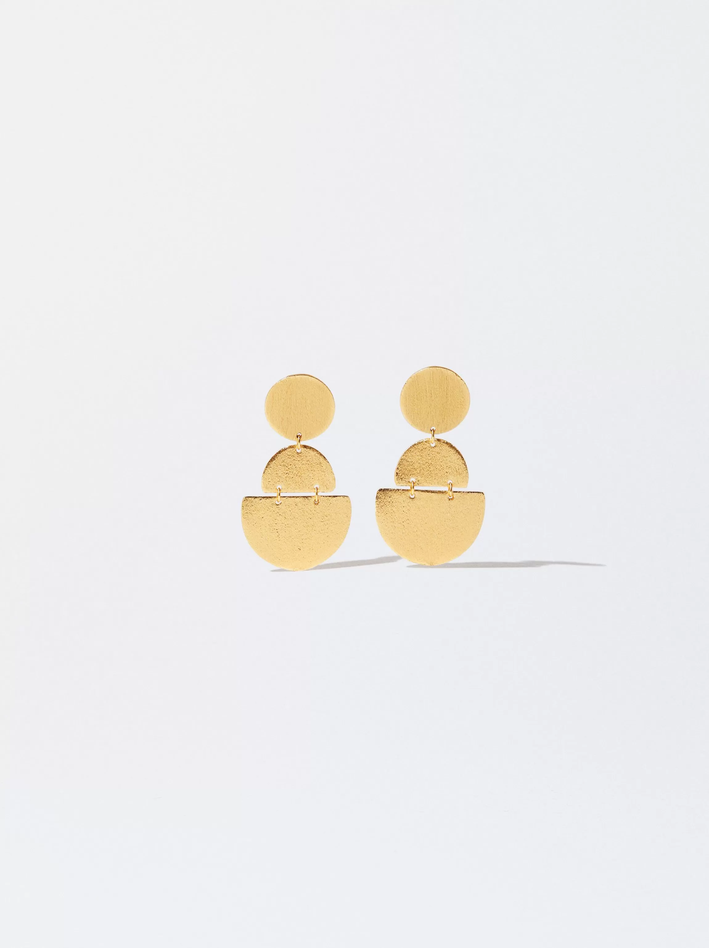 Mujer PARFOIS Premium | Pendientes largos | Pendientes medianos*Pendientes Bañados En Oro De 18 Quilates Dorado