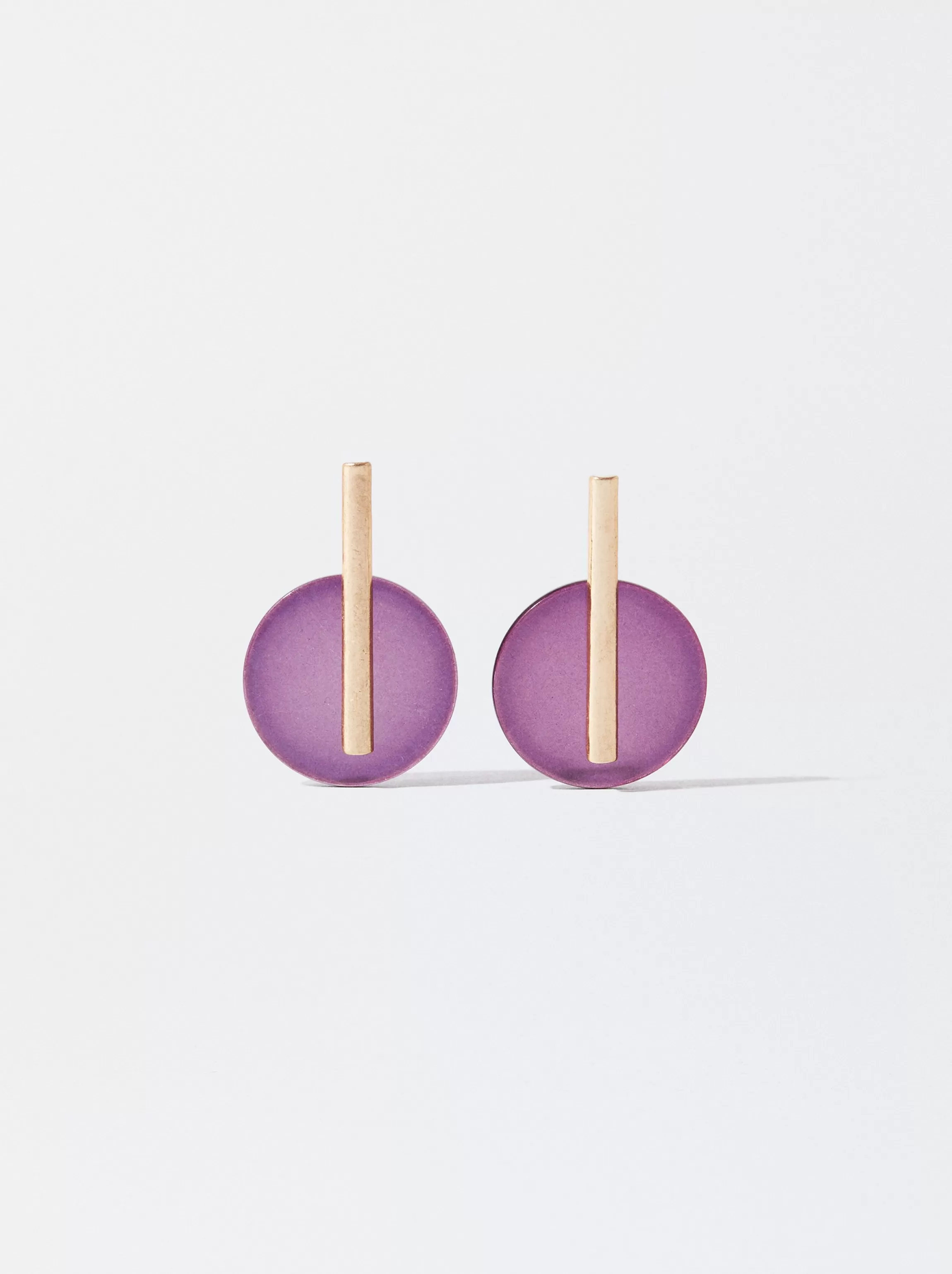 Mujer PARFOIS Pendientes largos | Pendientes medianos*Pendientes Bicolor Violeta