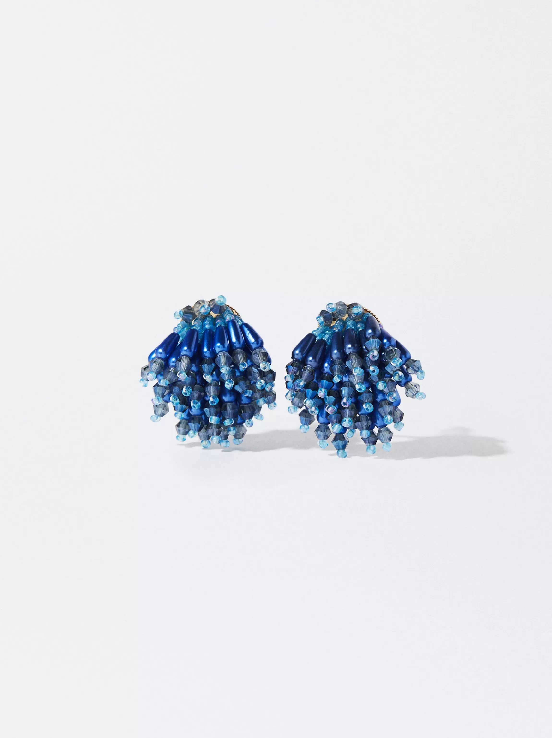 Mujer PARFOIS Trend Collection | Pendientes largos | Pendientes medianos*Pendientes Con Abalorios Azul