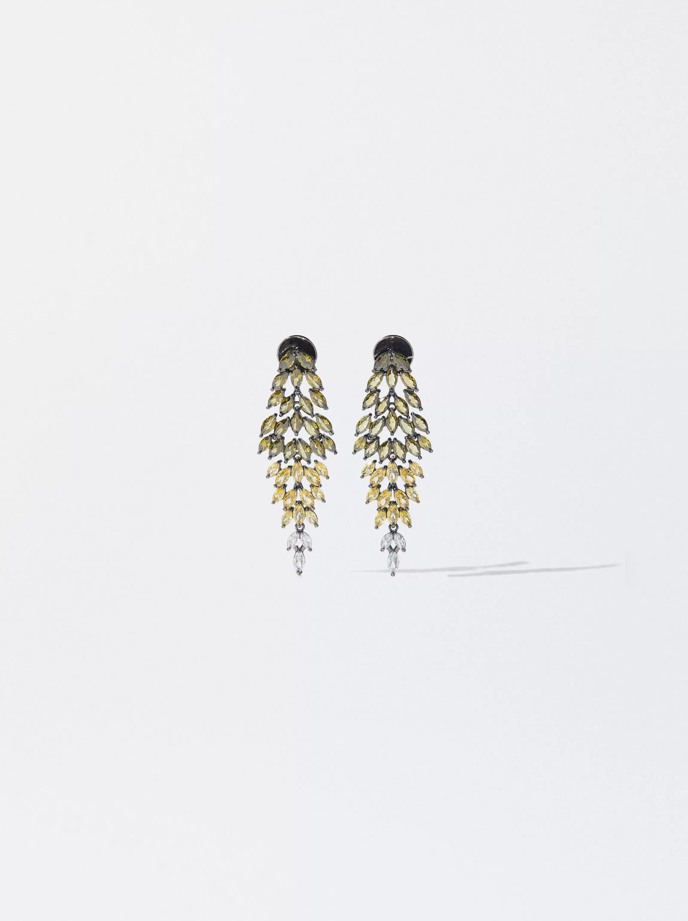 Mujer PARFOIS Premium | Pendientes largos*Pendientes Con Circonitas Multicor